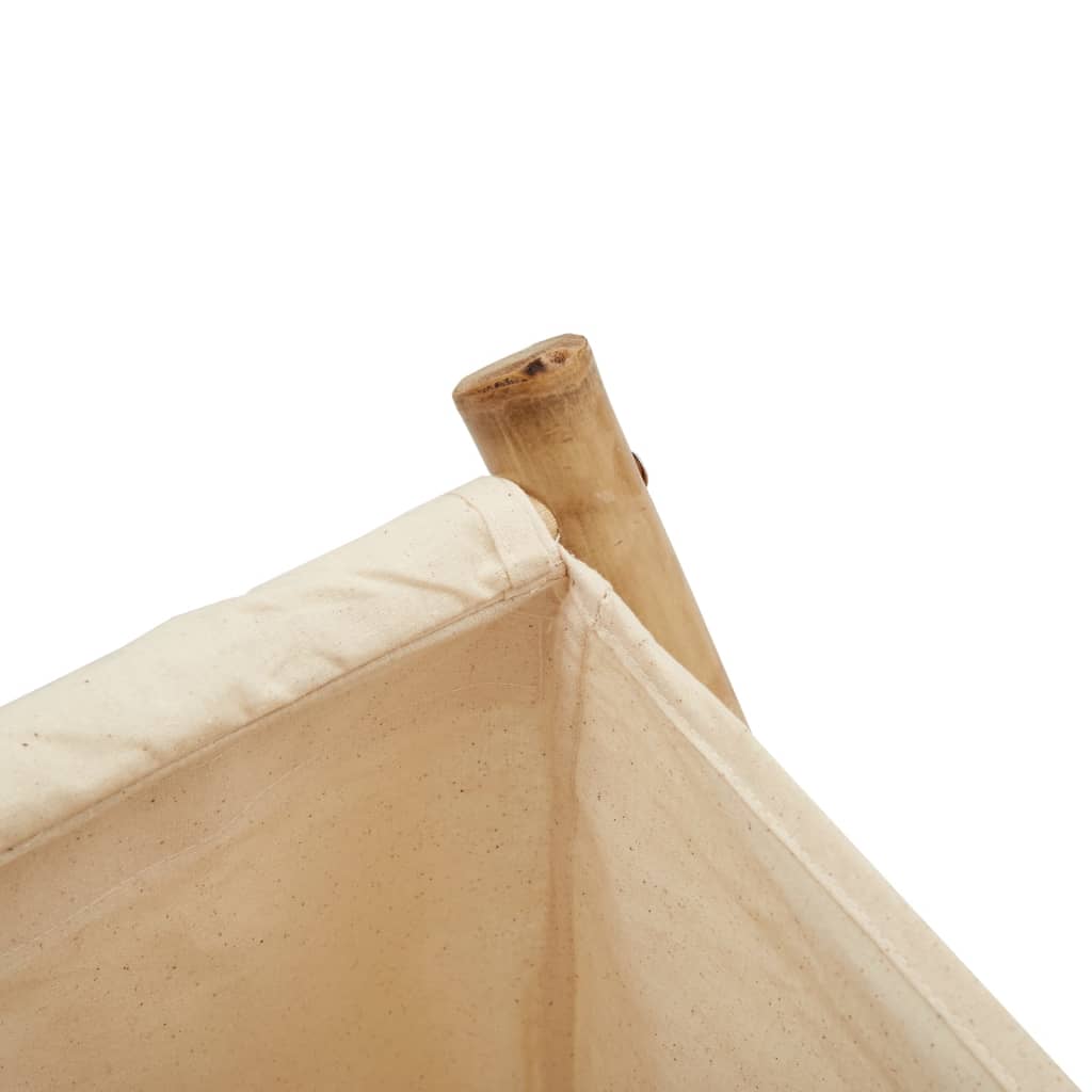 Laundry Basket Cream White Bamboo, Home & Garden > Household Supplies > Laundry Supplies > Laundry Baskets