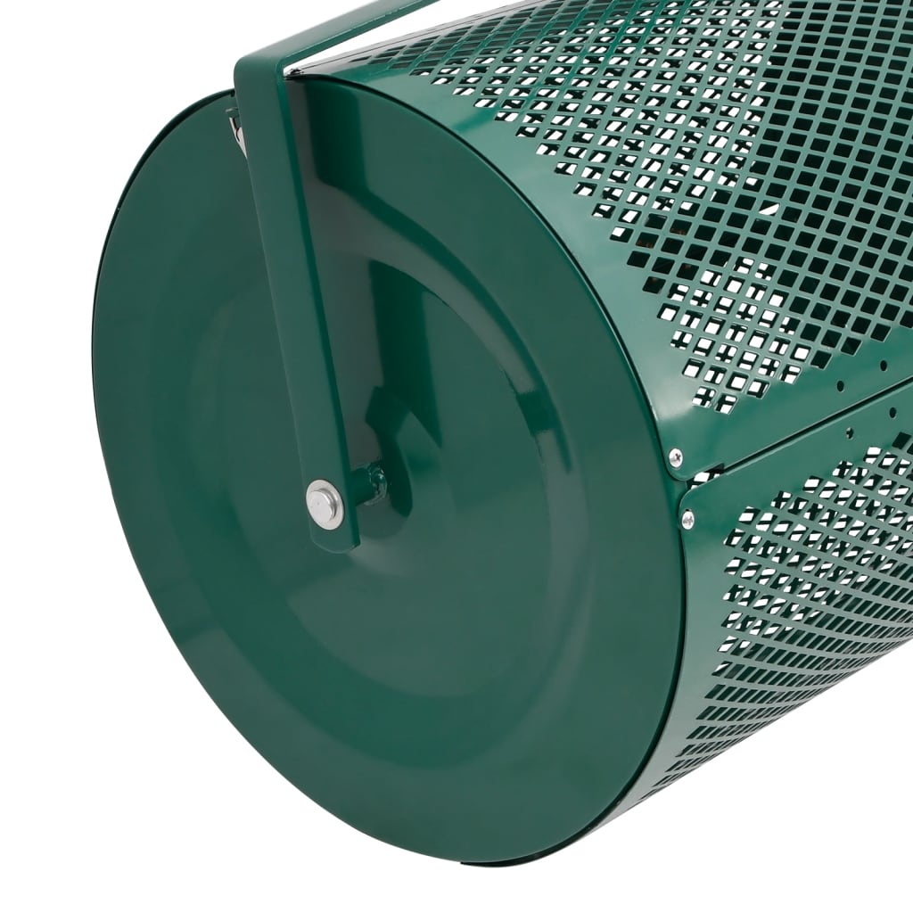 Composting > Compost Aerators - Compost Spreader Green Steel
