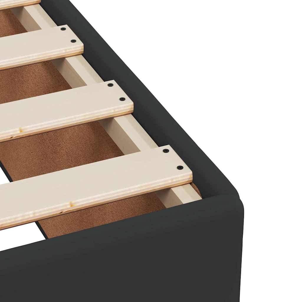 Bed Frame without Mattress Black Double