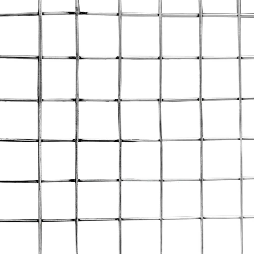 Steel finish - Bird Cages 2 pcs with Roof and Door Silver Galvanised Steel