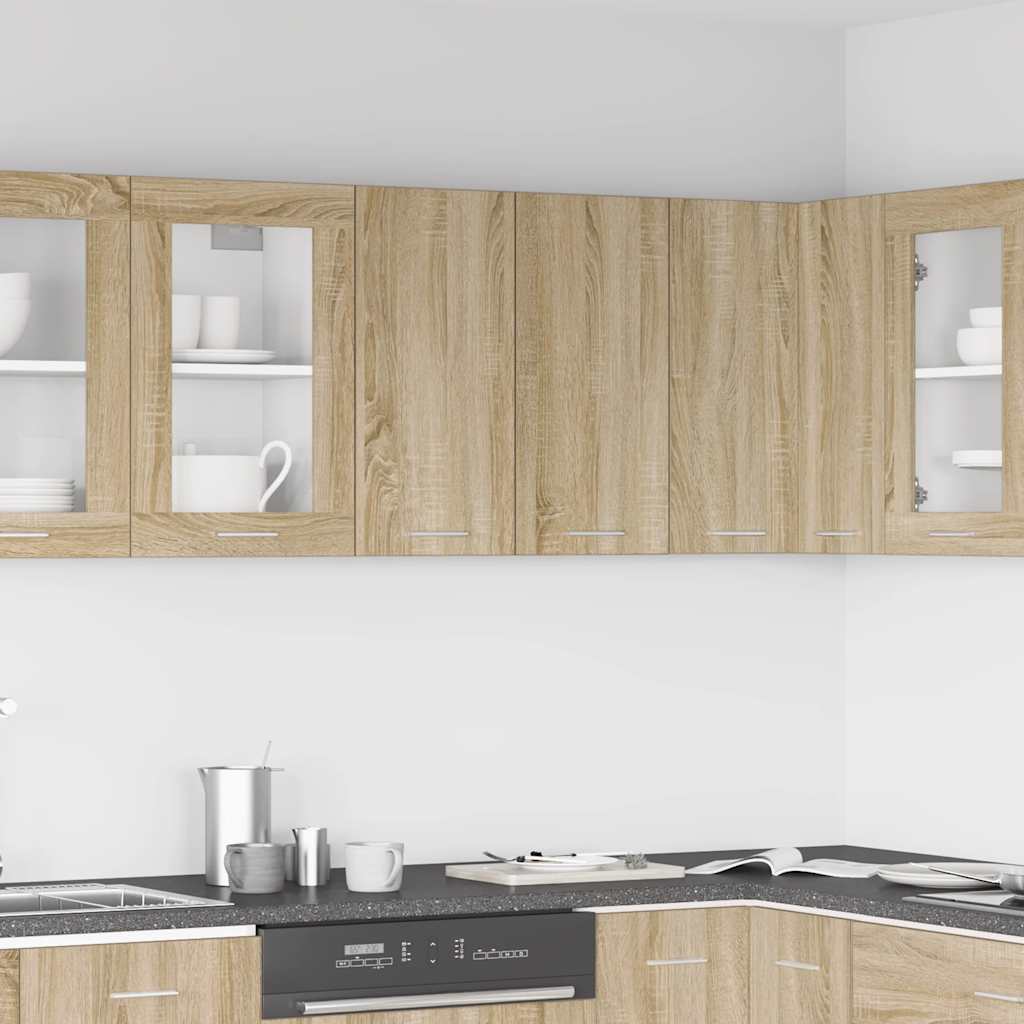 Wall Hanging Cabinet Sonoma Oak 60x60cm | Simpledeals