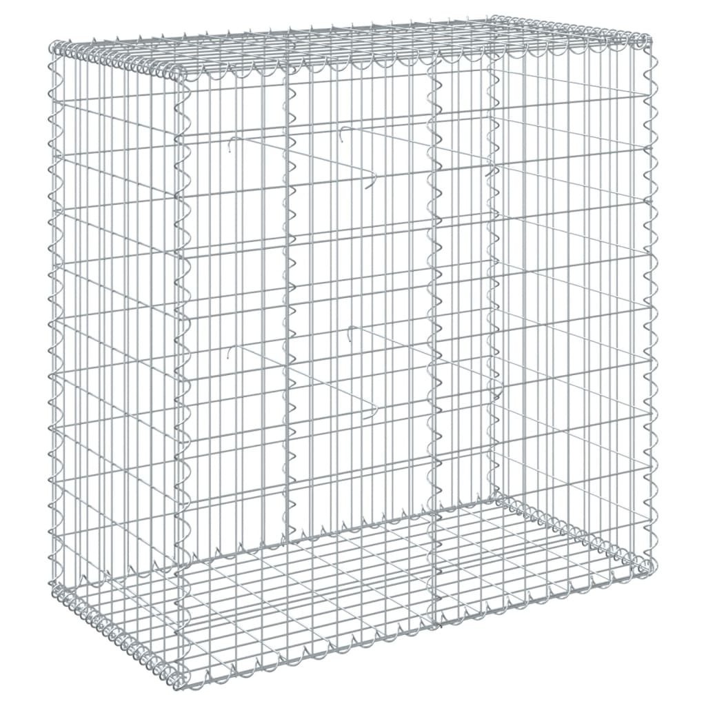 Gabion Basket Galvanised Wire 100x50x100cm | Simpledeals