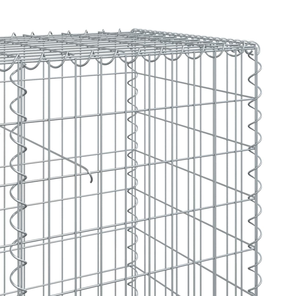 Gabion Basket Galvanised Wire 100x50x100cm | Simpledeals