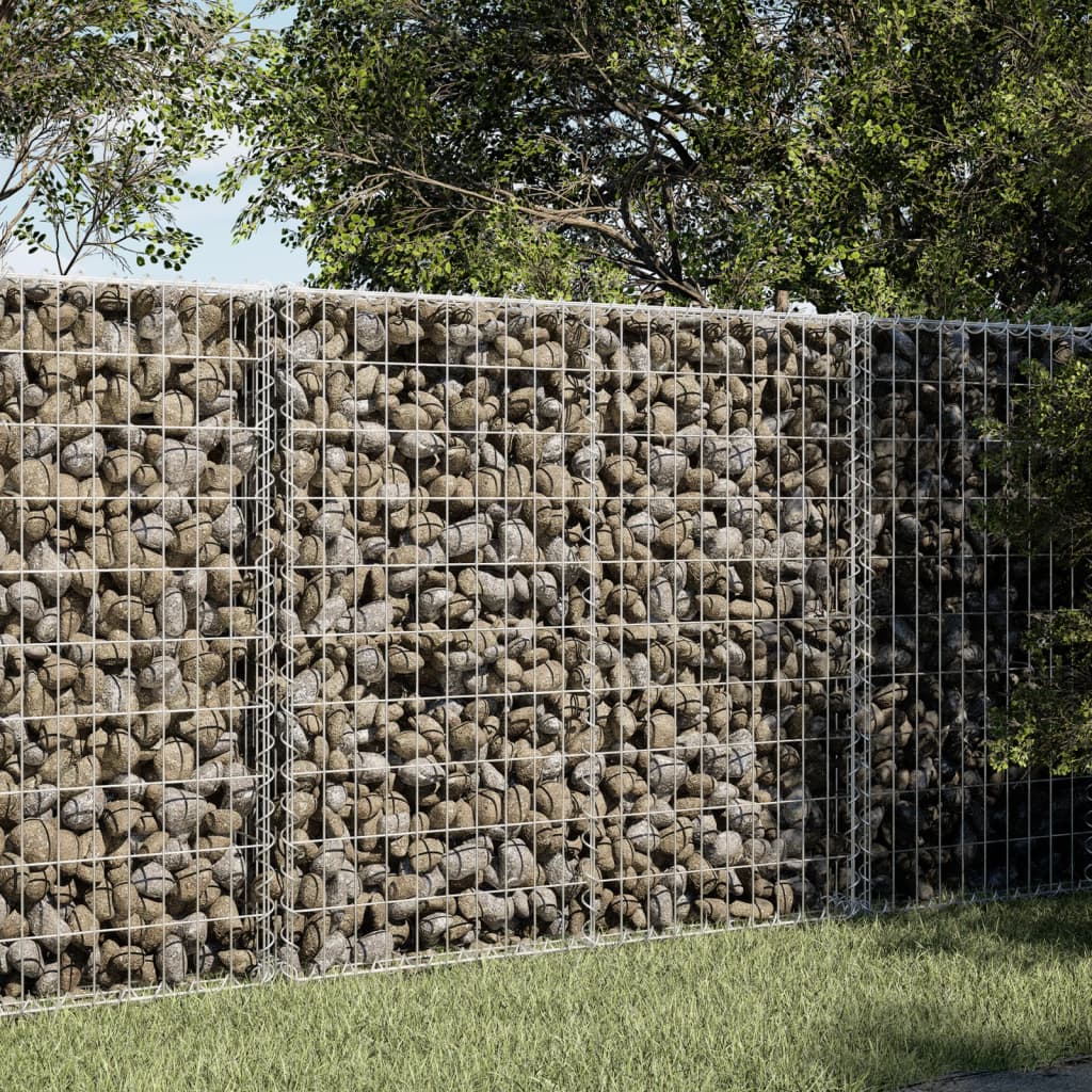 Gabion Basket Galvanised Wire 100x50x100cm | Simpledeals
