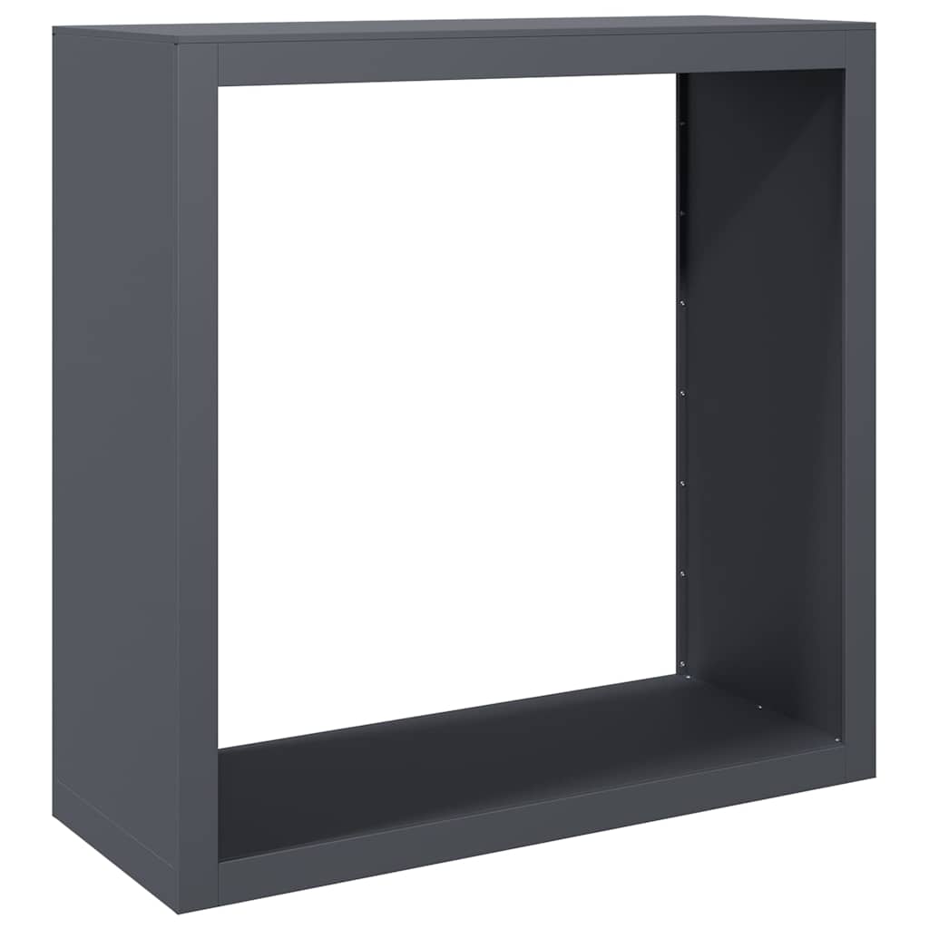 Steel Firewood Rack Anthracite 100cm | Simpledeals
