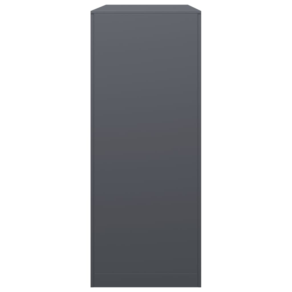 Steel Firewood Rack Anthracite 100cm | Simpledeals