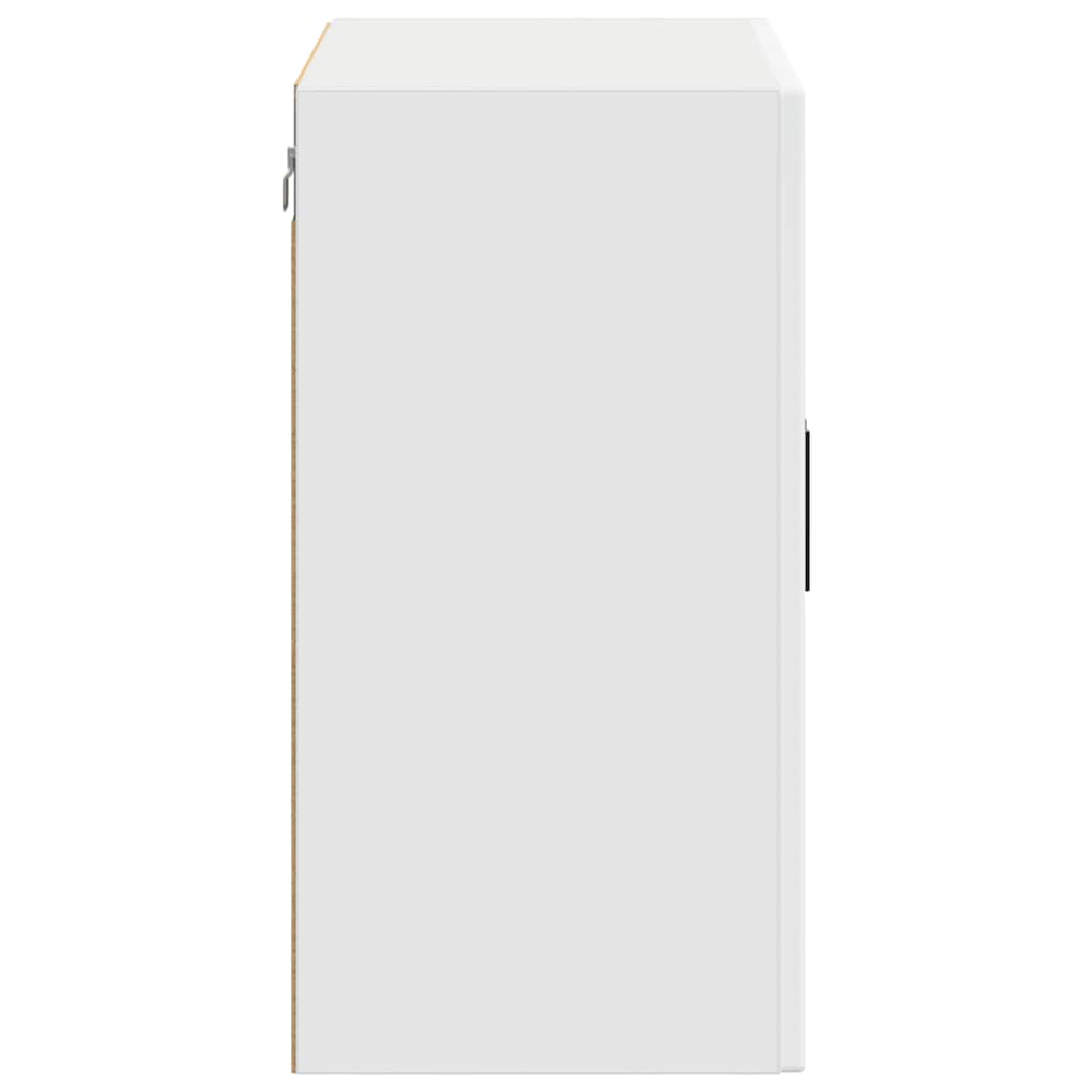 Kitchen Wall Cabinet Glass Door White 80cm | Simpledeals