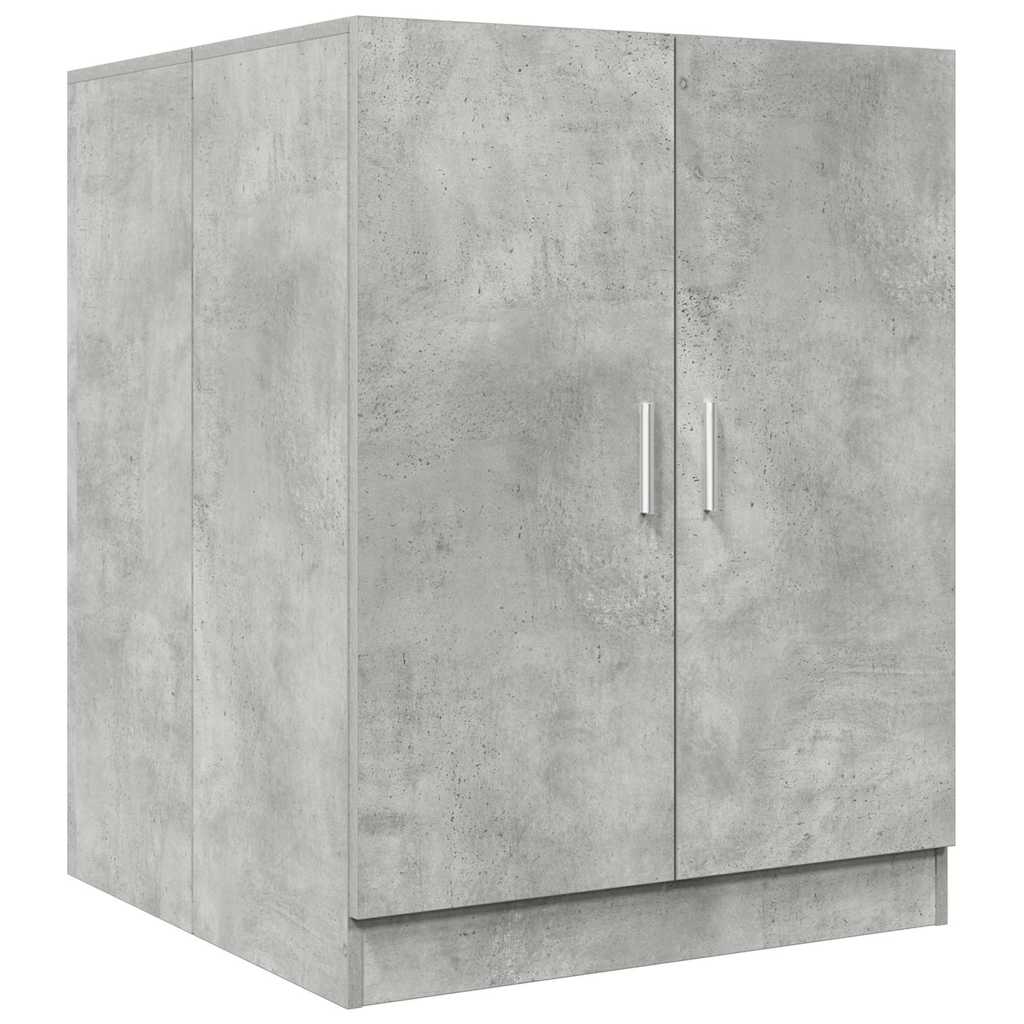 Washing Machine Cabinet Concrete Grey 70x70cm | Simpledeals