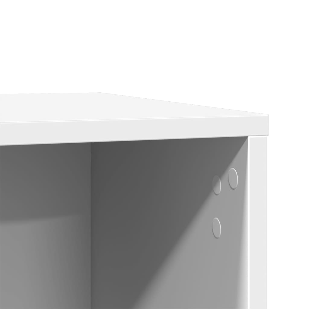 Cat Litter Box Enclosure Cabinet White 80cm | Simpledeals