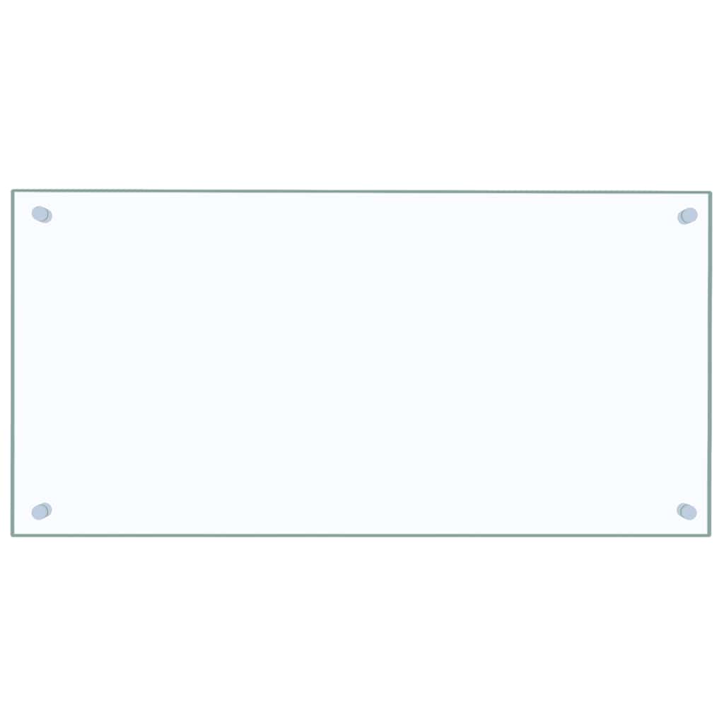 Kitchen Backsplashes 2 pcs Transparent Tempered Glass-Stylish