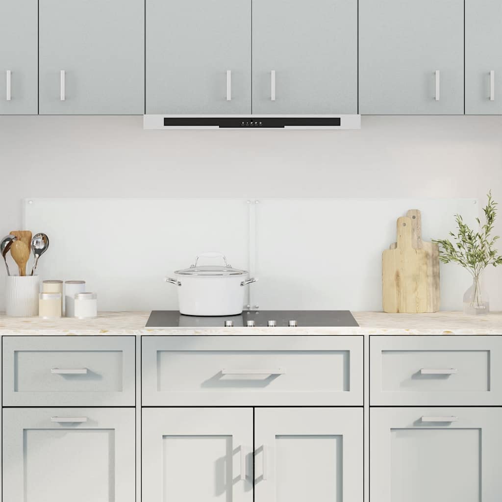 Kitchen Backsplashes 2 pcs Transparent Tempered Glass