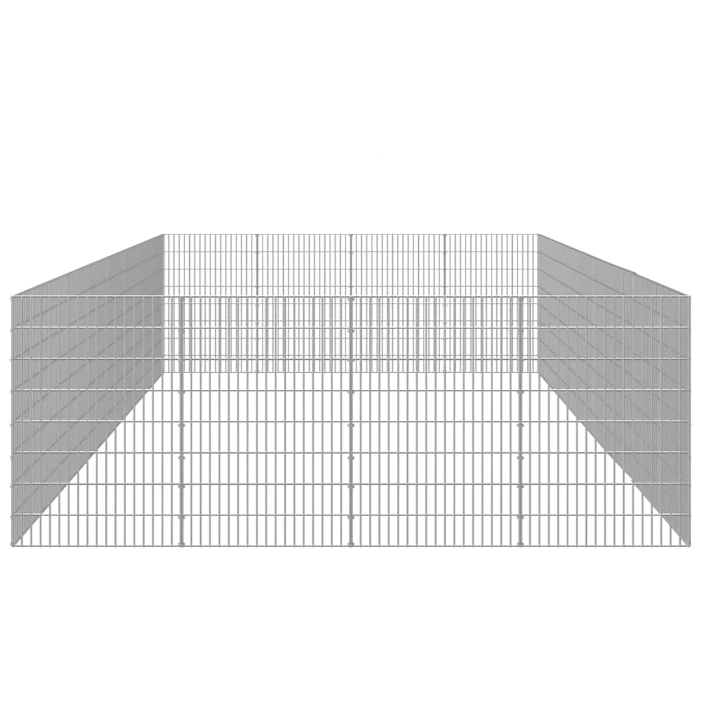 Free Range Animal Enclosure 24-Panel Galvanised Iron