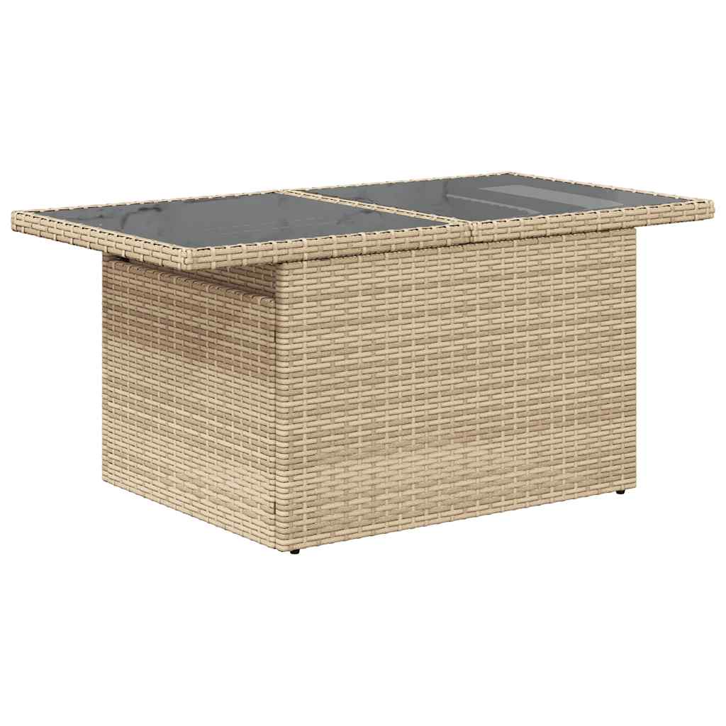 Garden Sofa Set with Cushions Modular Sofa 10 Piece Grey Poly Rattan