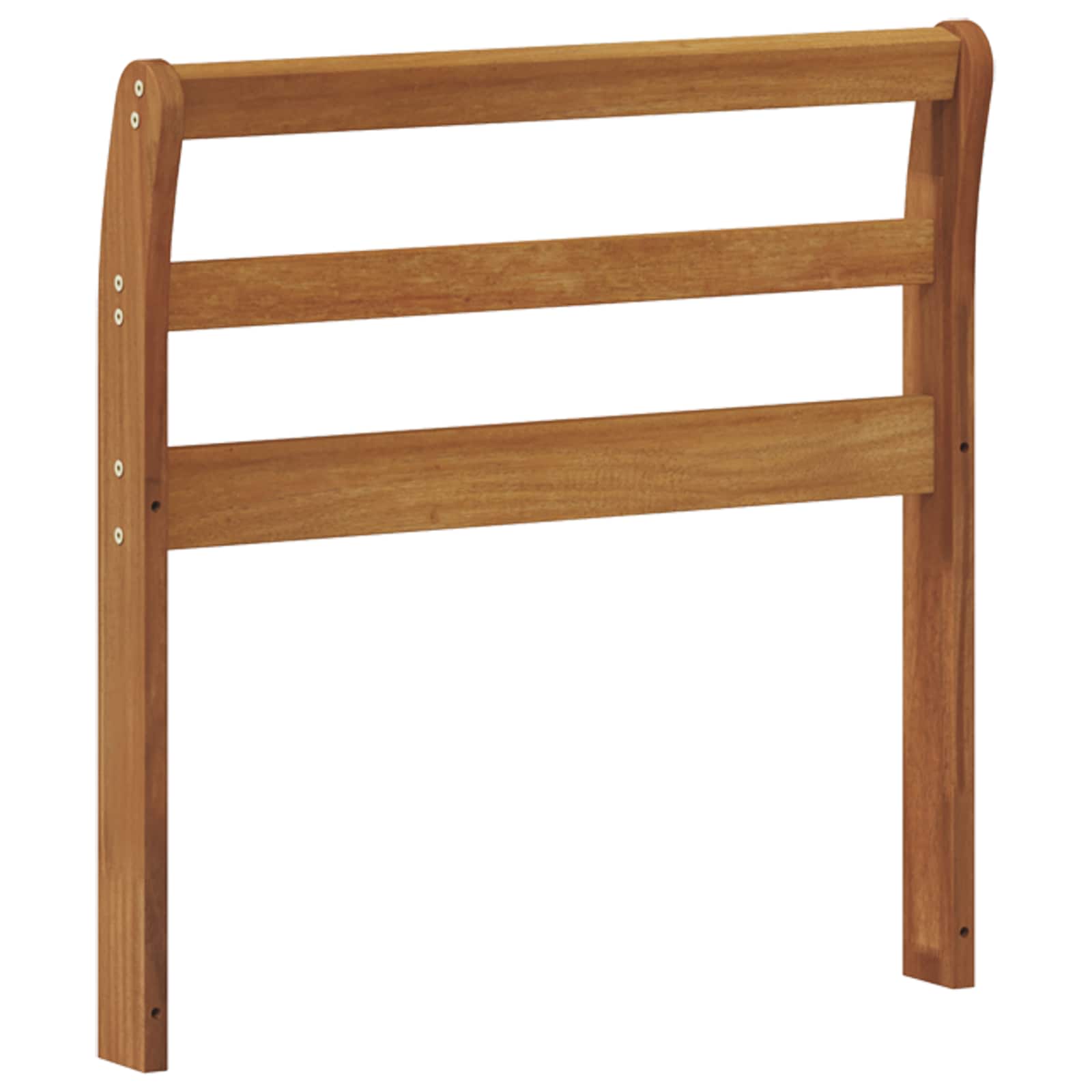 Armrest Natural Solid Wood 58.5x8x60cm