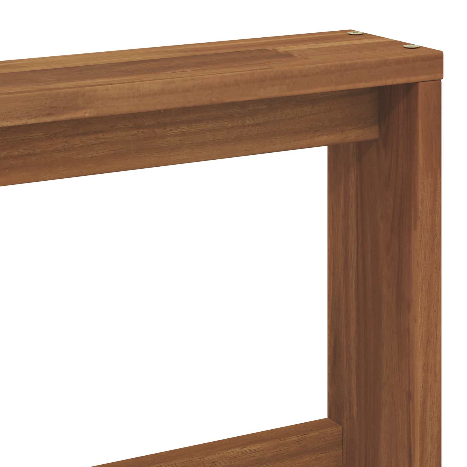 Armrest Natural Solid Wood 78x10x61cm