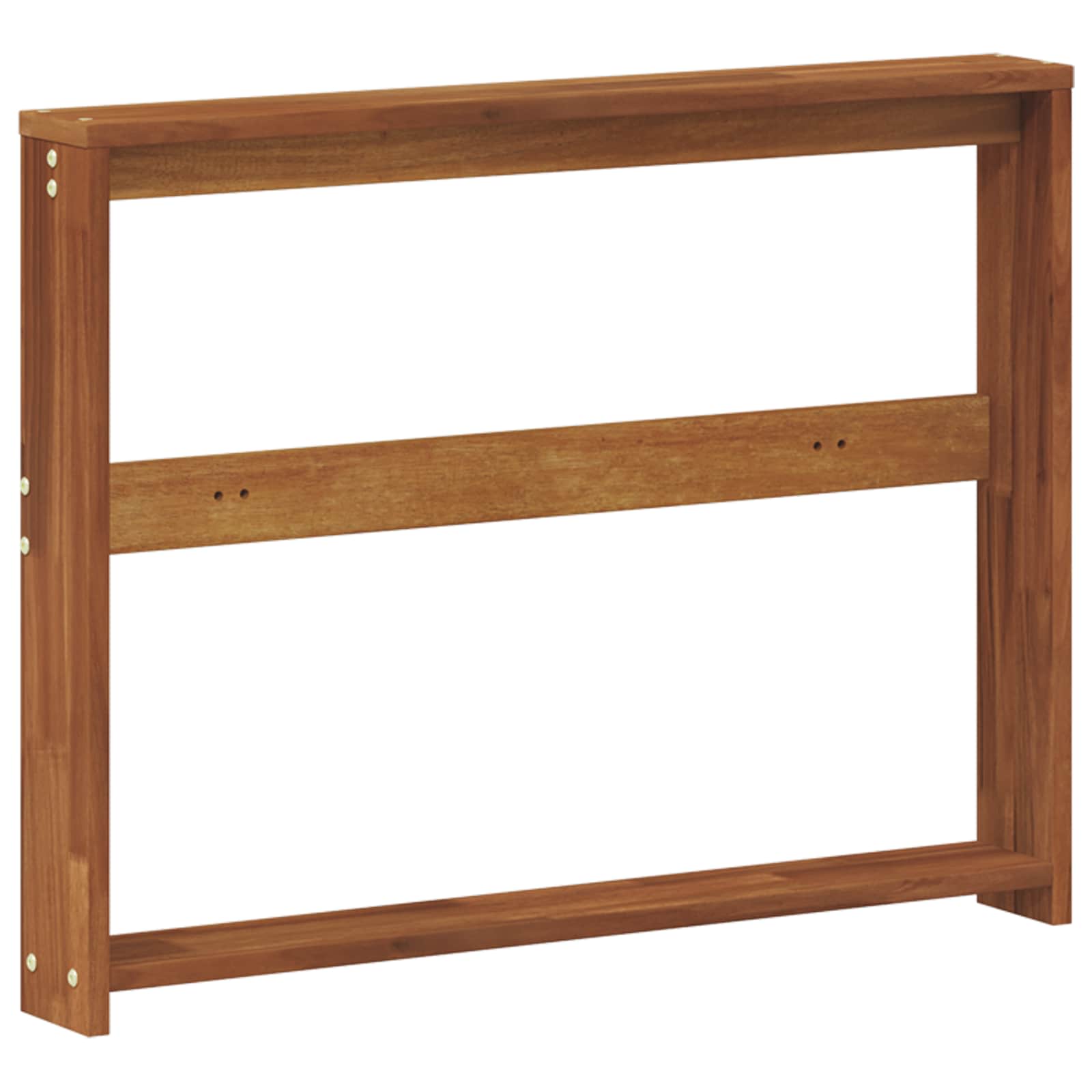 Armrest Natural Solid Wood 78x10x61cm