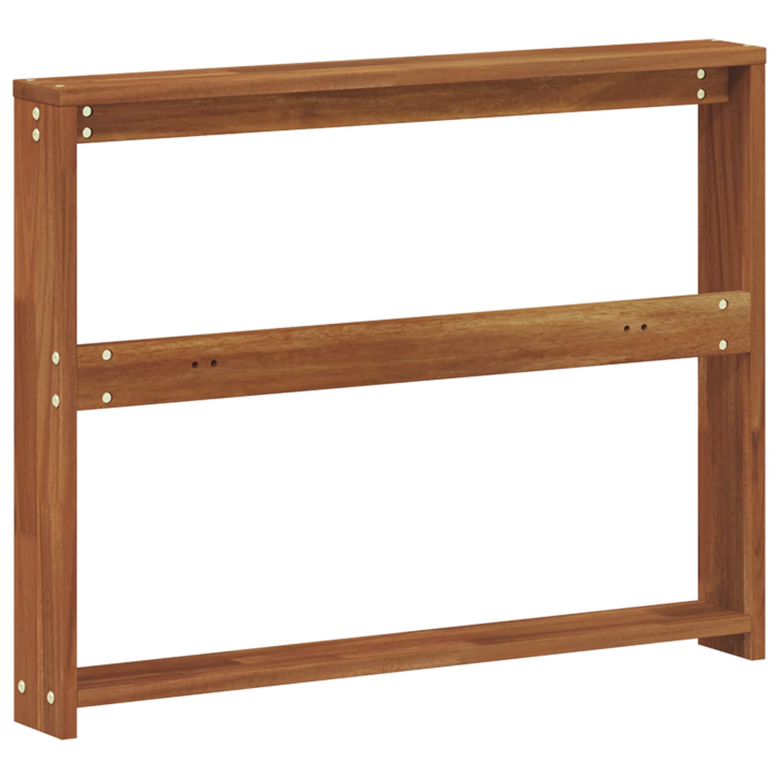 Armrest Natural Solid Wood 78x10x61cm