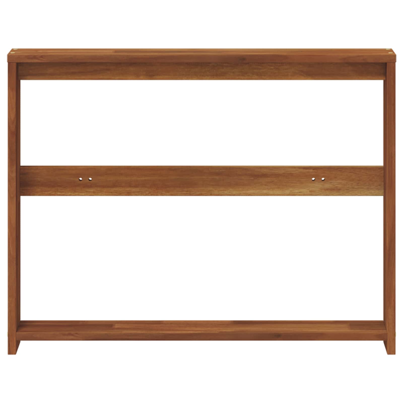 Armrest Natural Solid Wood 78x10x61cm