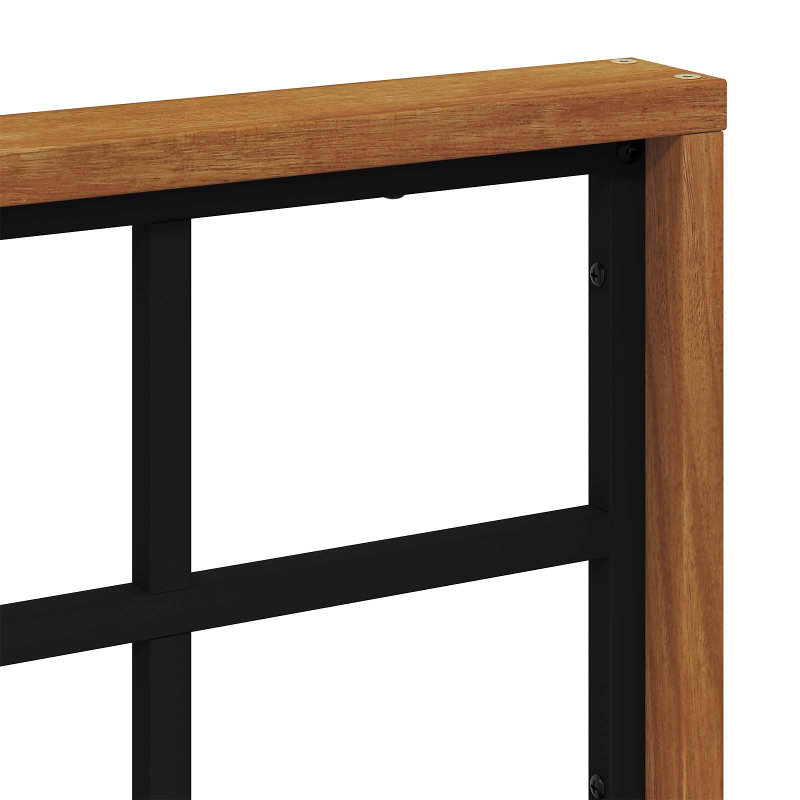 Acacia Armrest Natural Wood 78.5x6x61cm