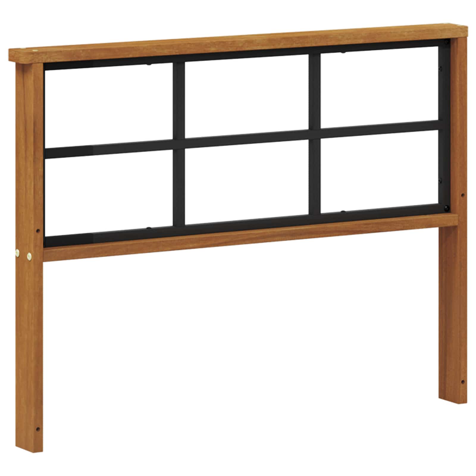 Acacia Armrest Natural Wood 78.5x6x61cm