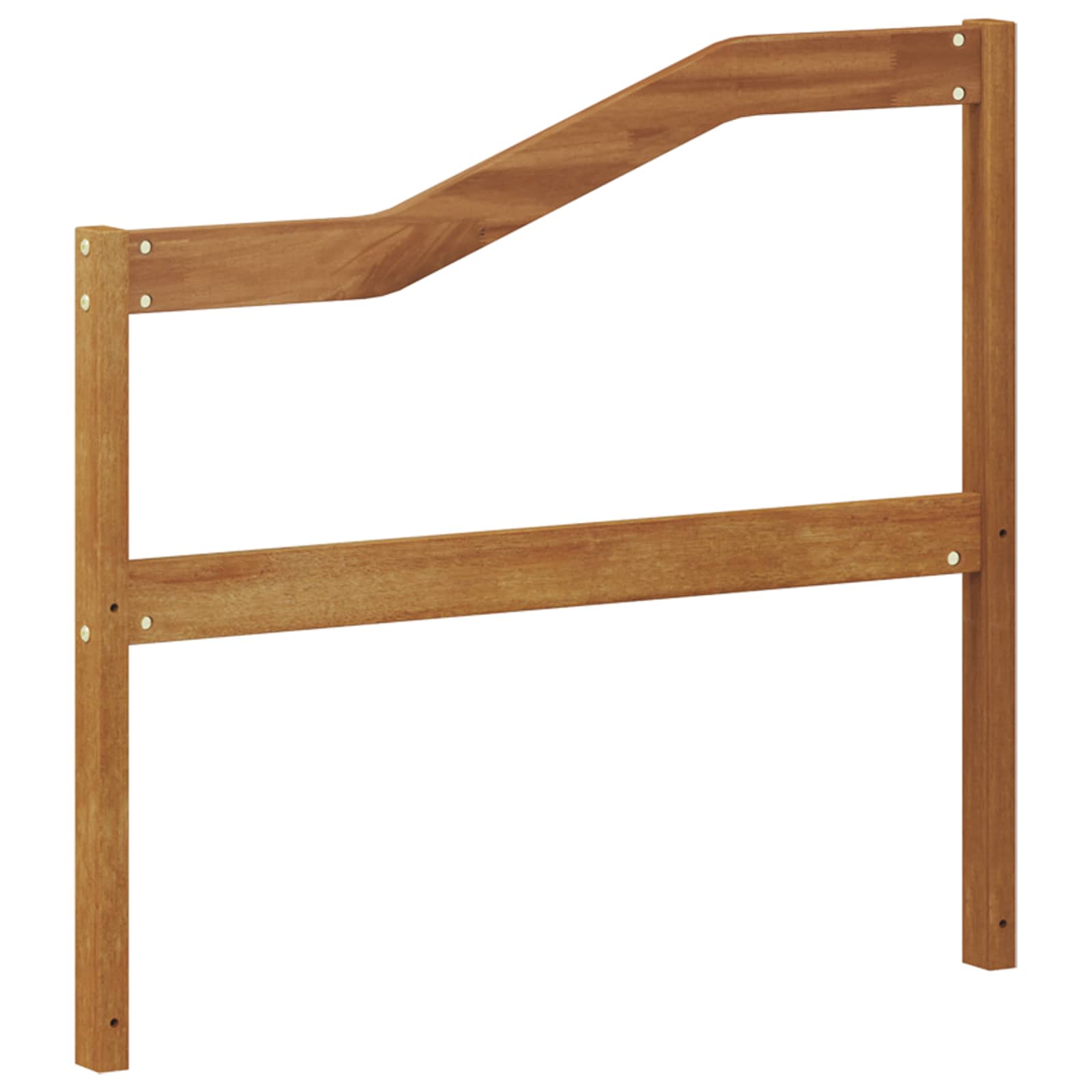 Armrest Natural Solid Wood 79x4x73cm
