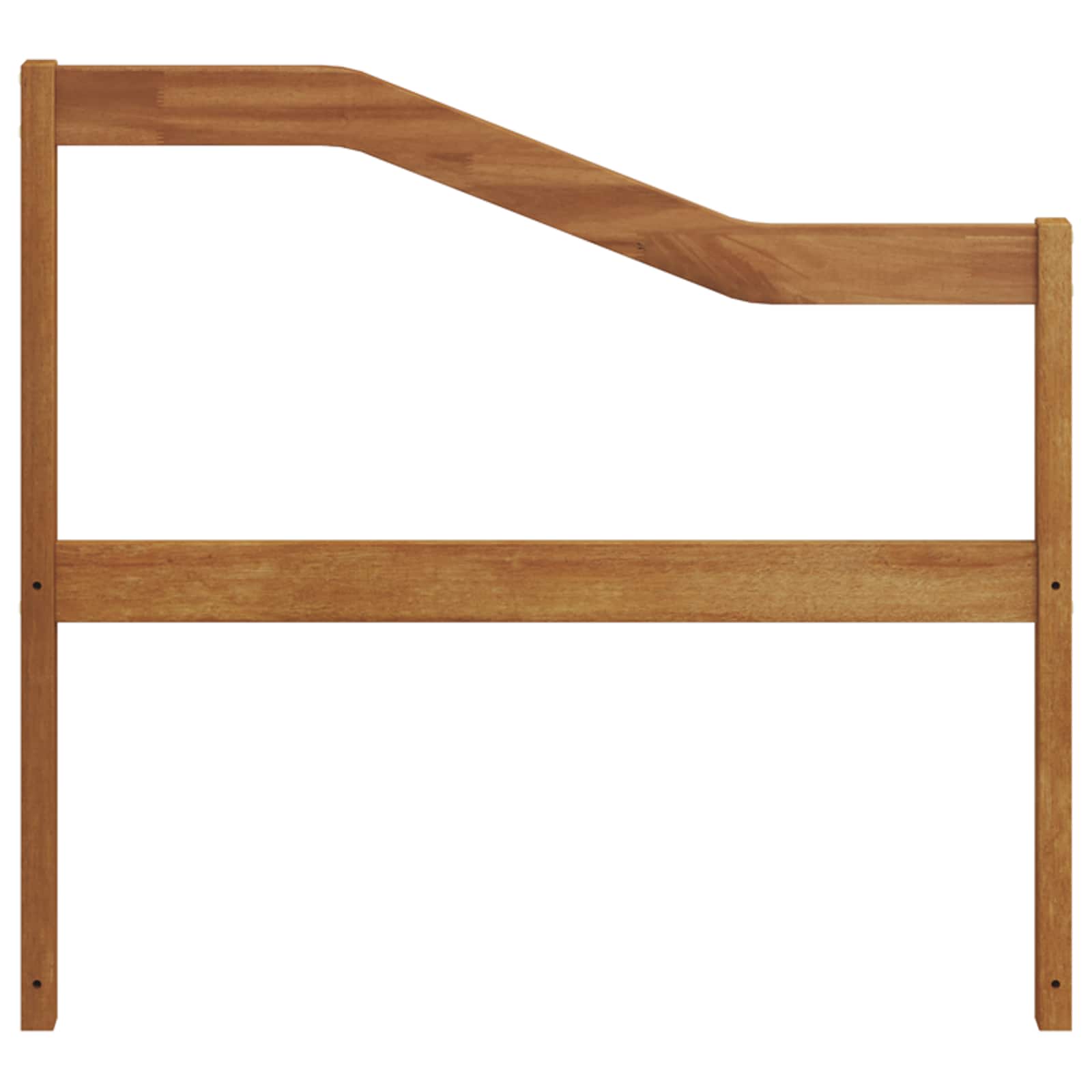 Armrest Natural Solid Wood 79x4x73cm