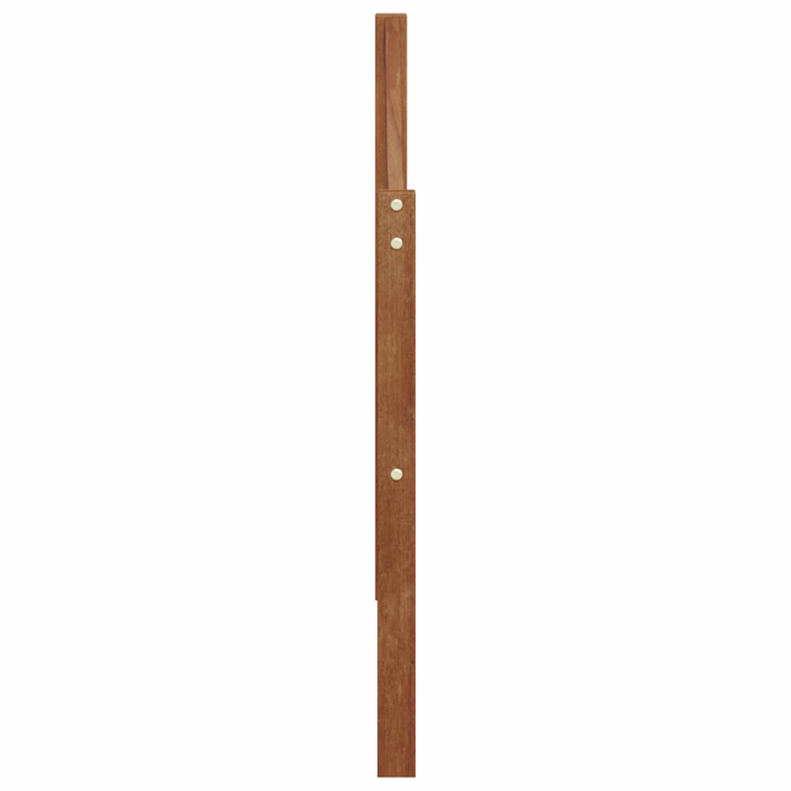 Armrest Natural Solid Wood 79x4x73cm