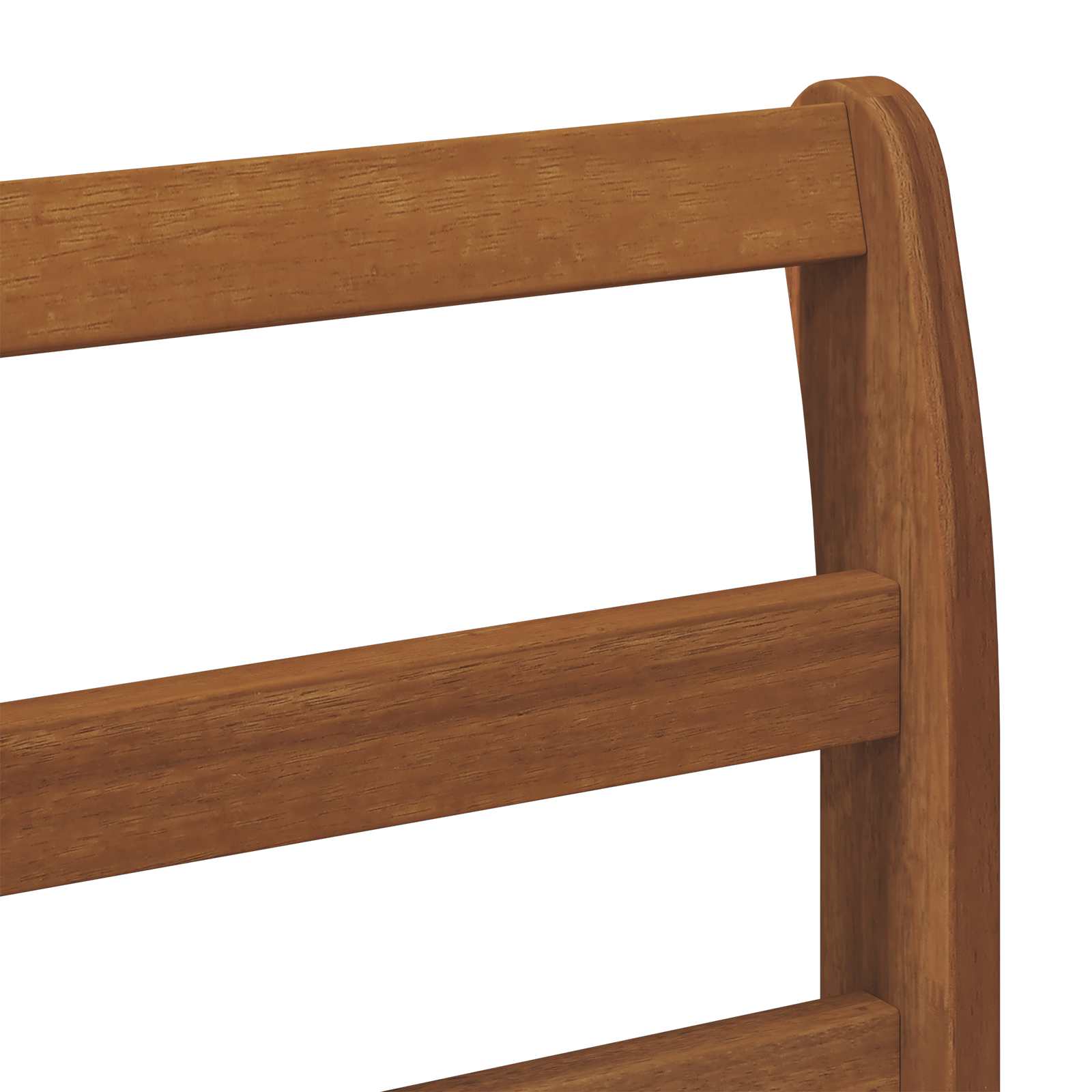 Armrest Natural Solid Wood 78.5x8x60cm