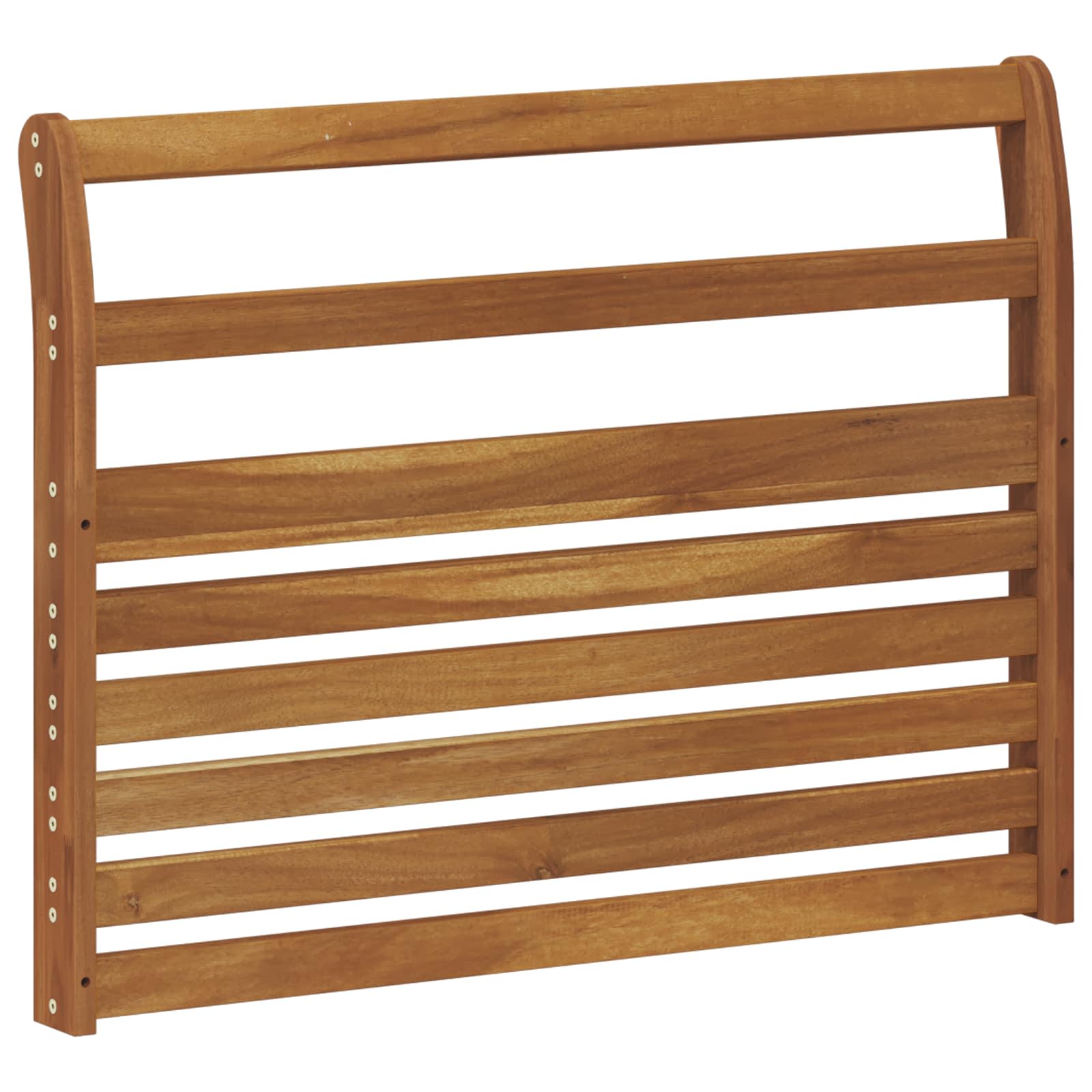 Armrest Natural Solid Wood 78.5x8x60cm