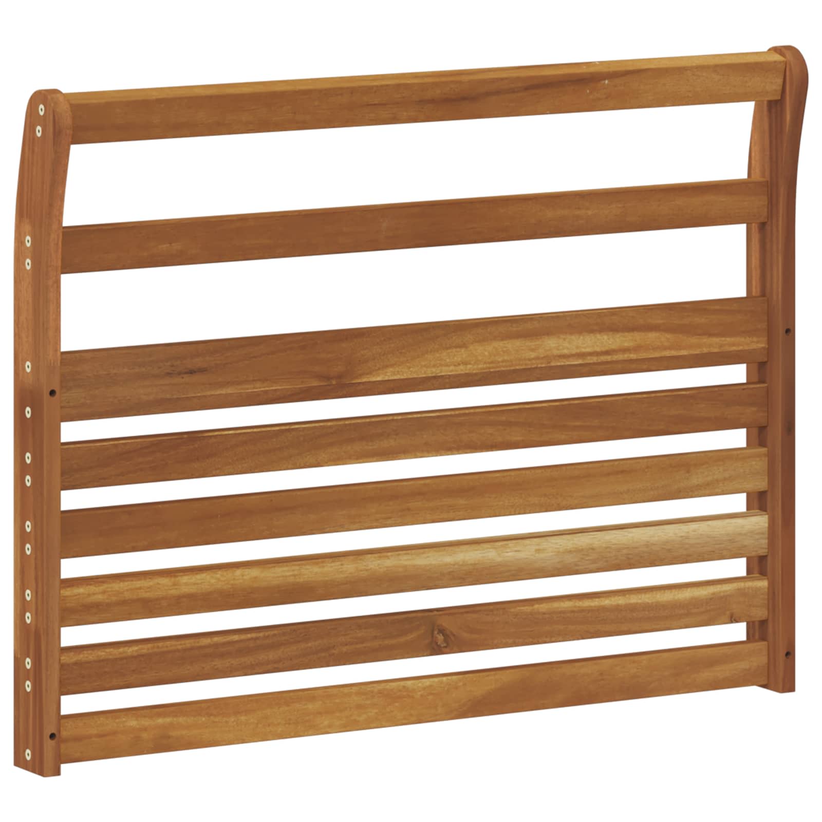 Armrest Natural Solid Wood 78.5x8x60cm