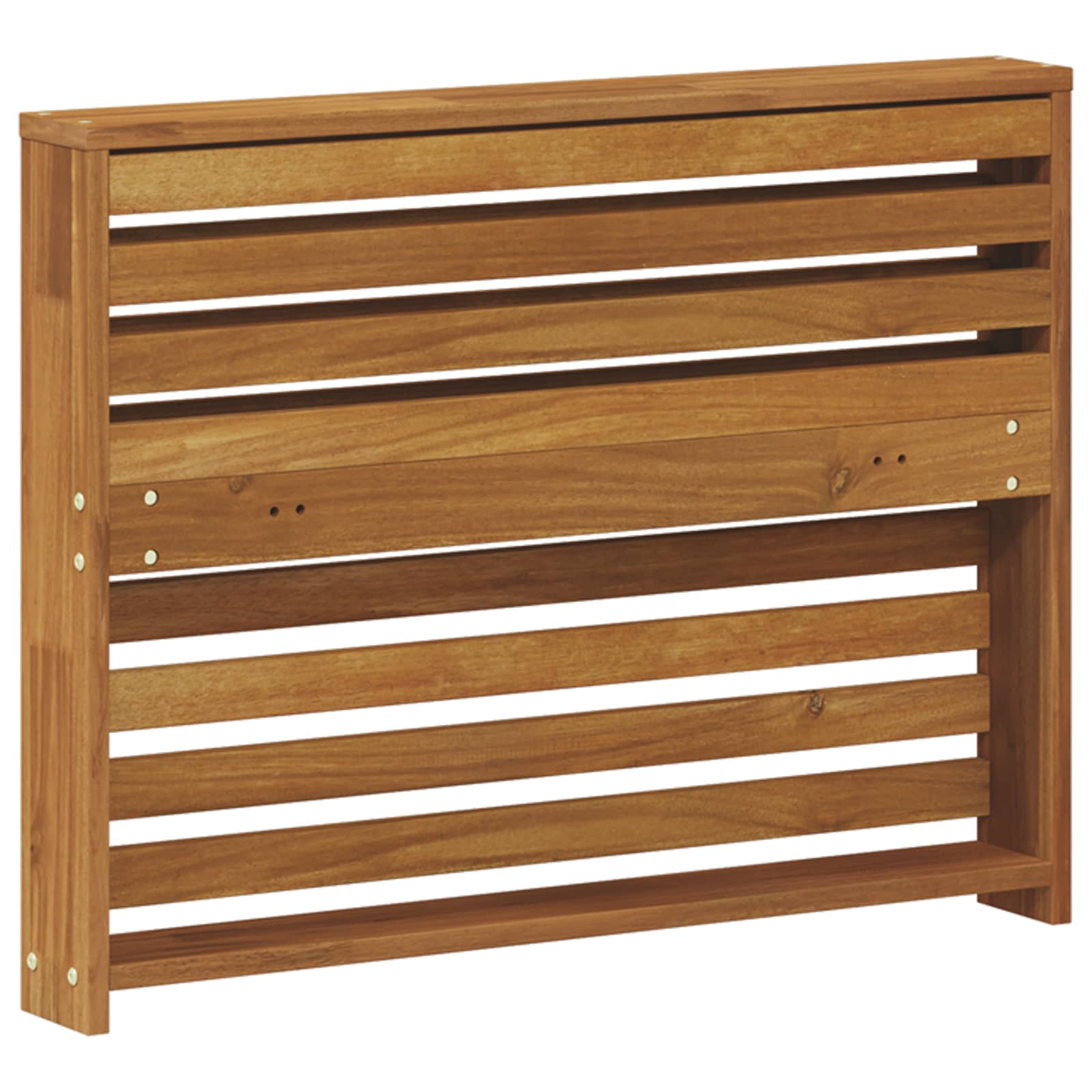 Armrest Natural Solid Wood 78.5x10x61cm