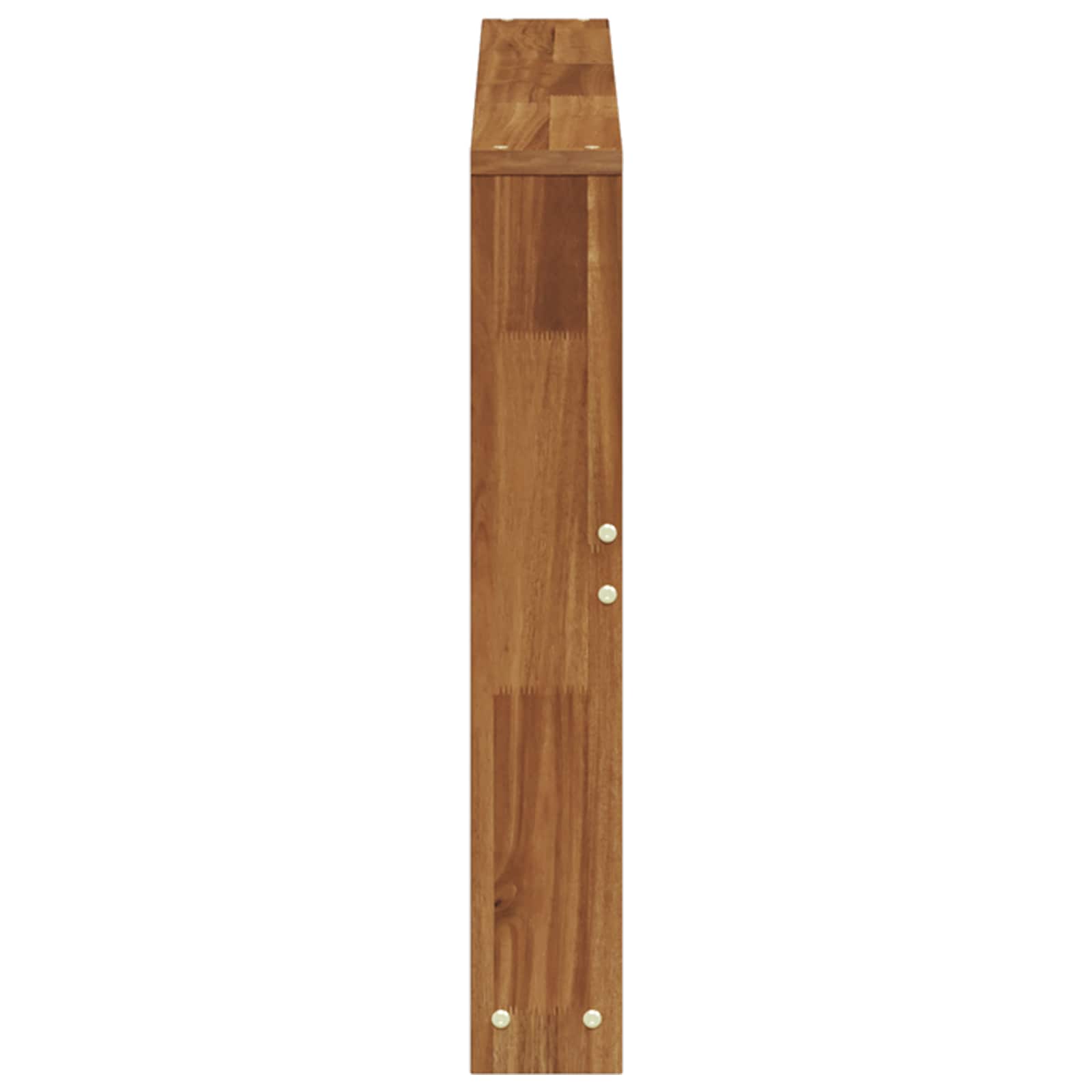 Armrest Natural Solid Wood 78.5x10x61cm