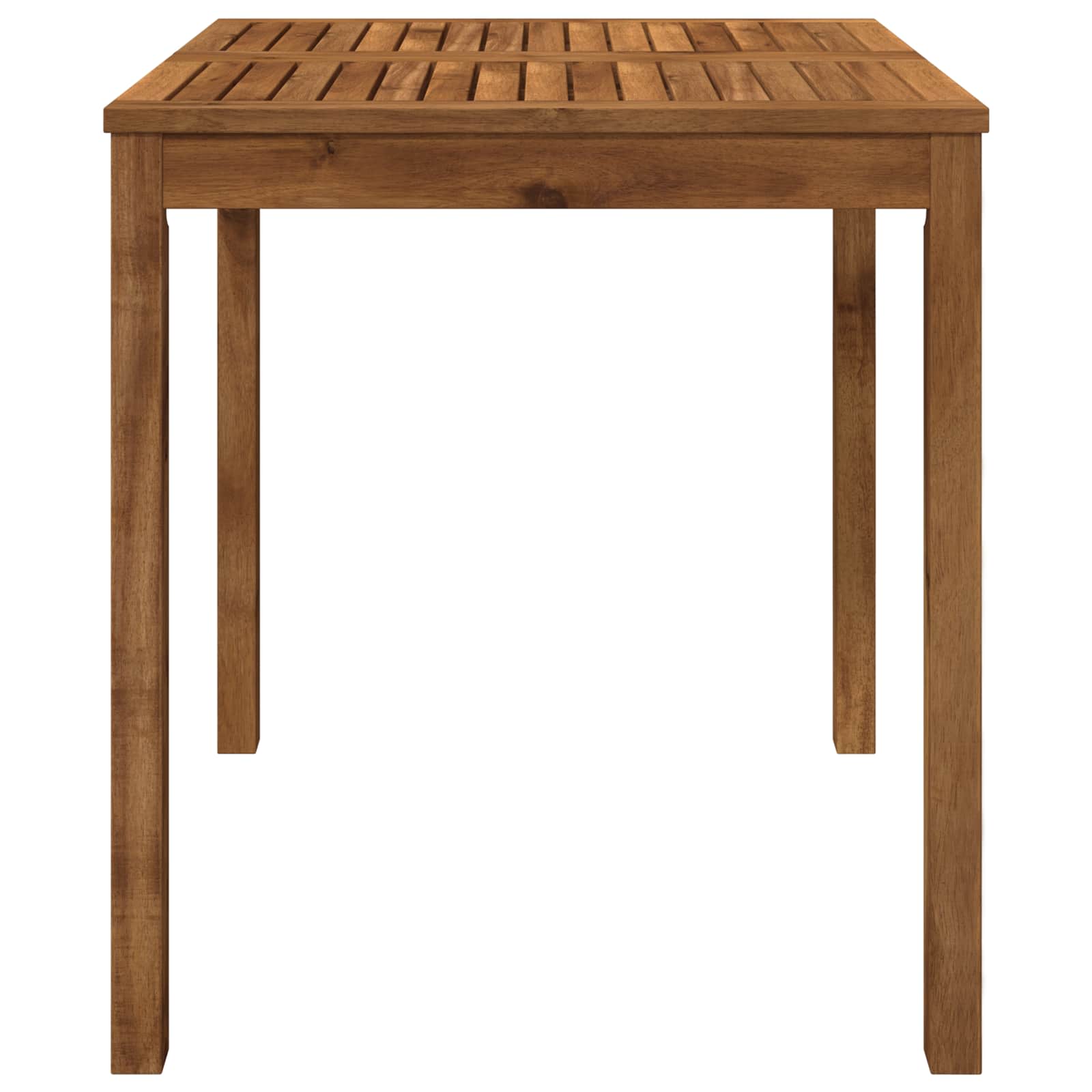 Outdoor Table Natural Wood 70x68.5x75cm
