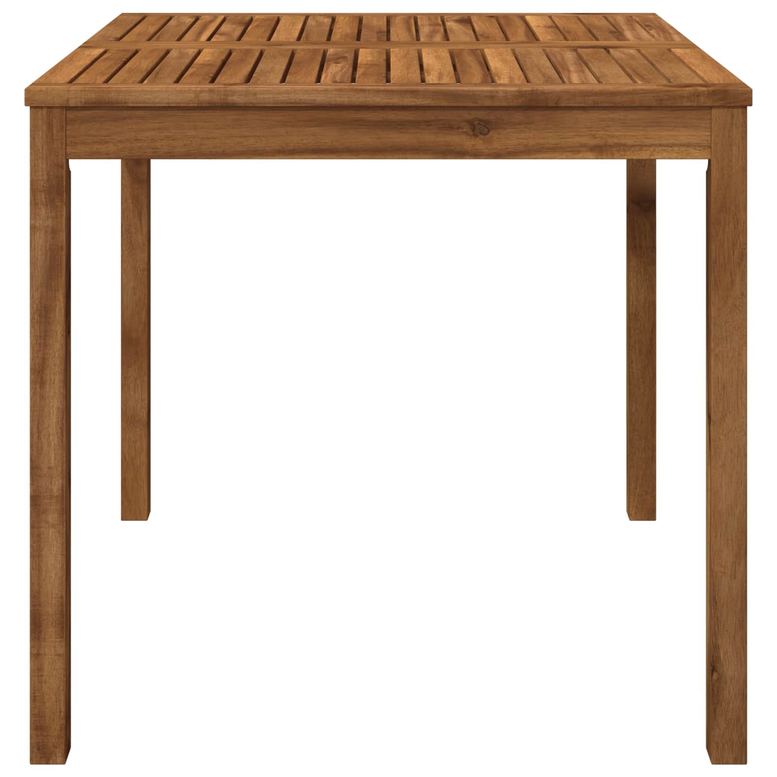 Outdoor Table Natural Acacia 80x80.5x75cm