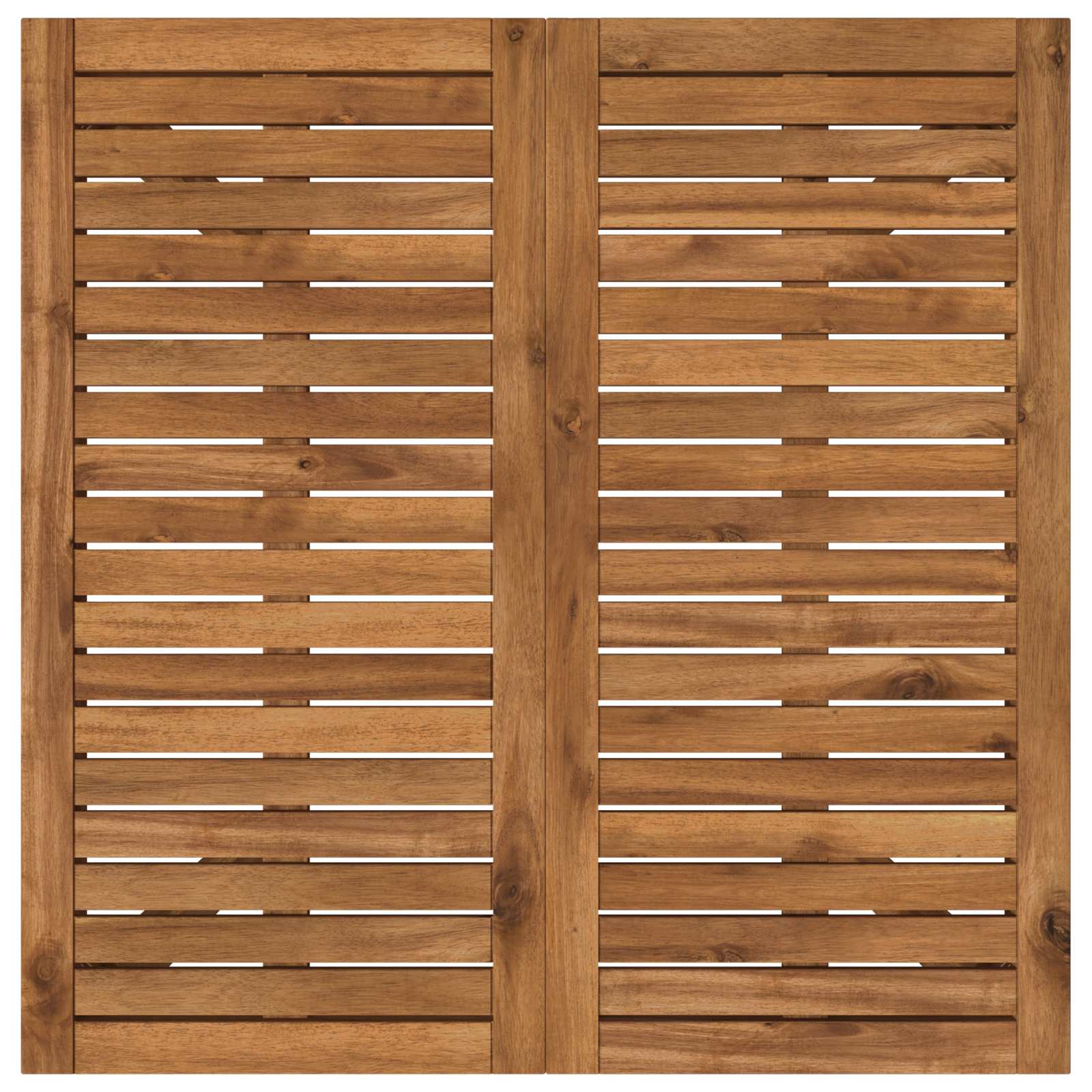 Outdoor Table Natural Acacia 80x80.5x75cm