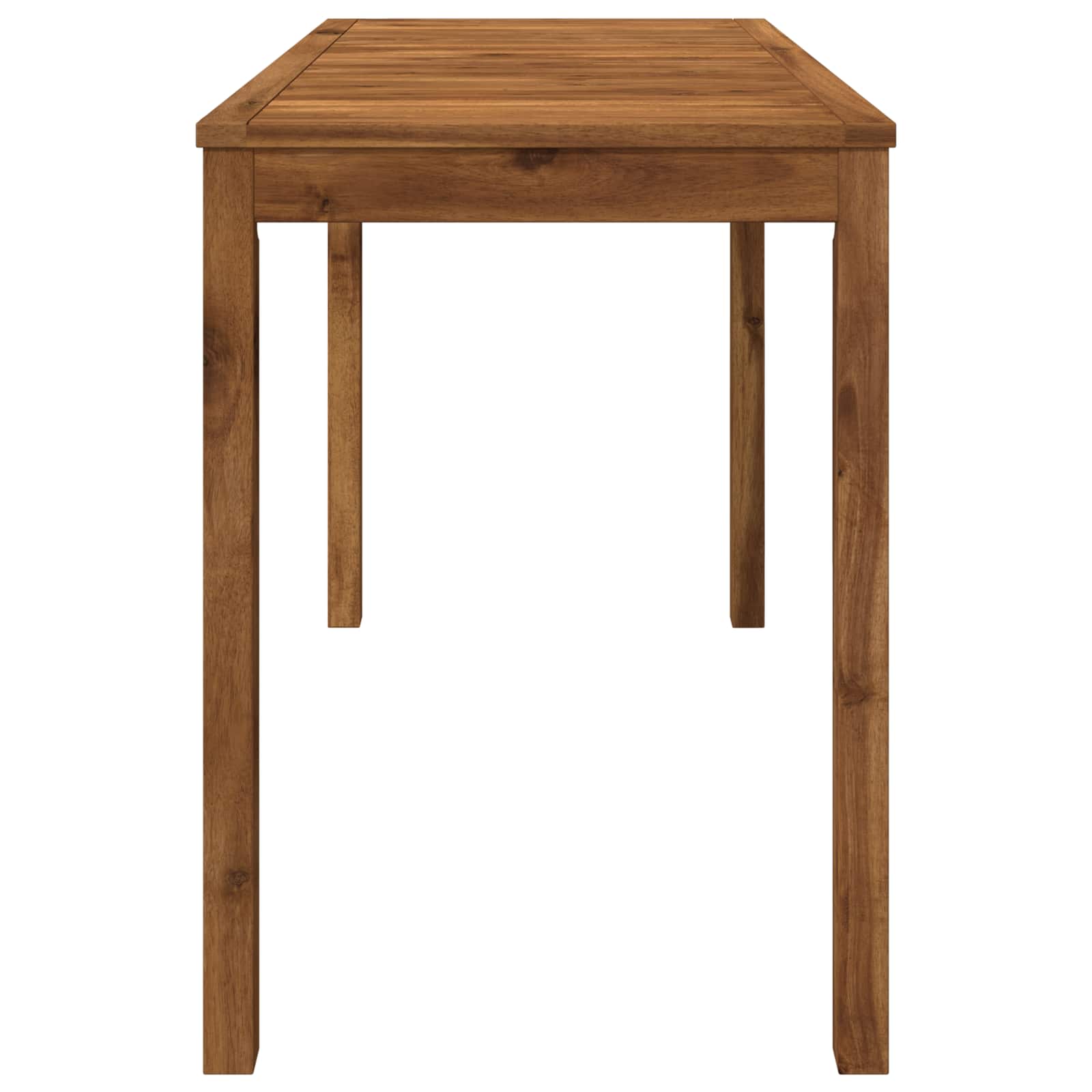 Outdoor Table Natural Wood 108.5x55x75cm