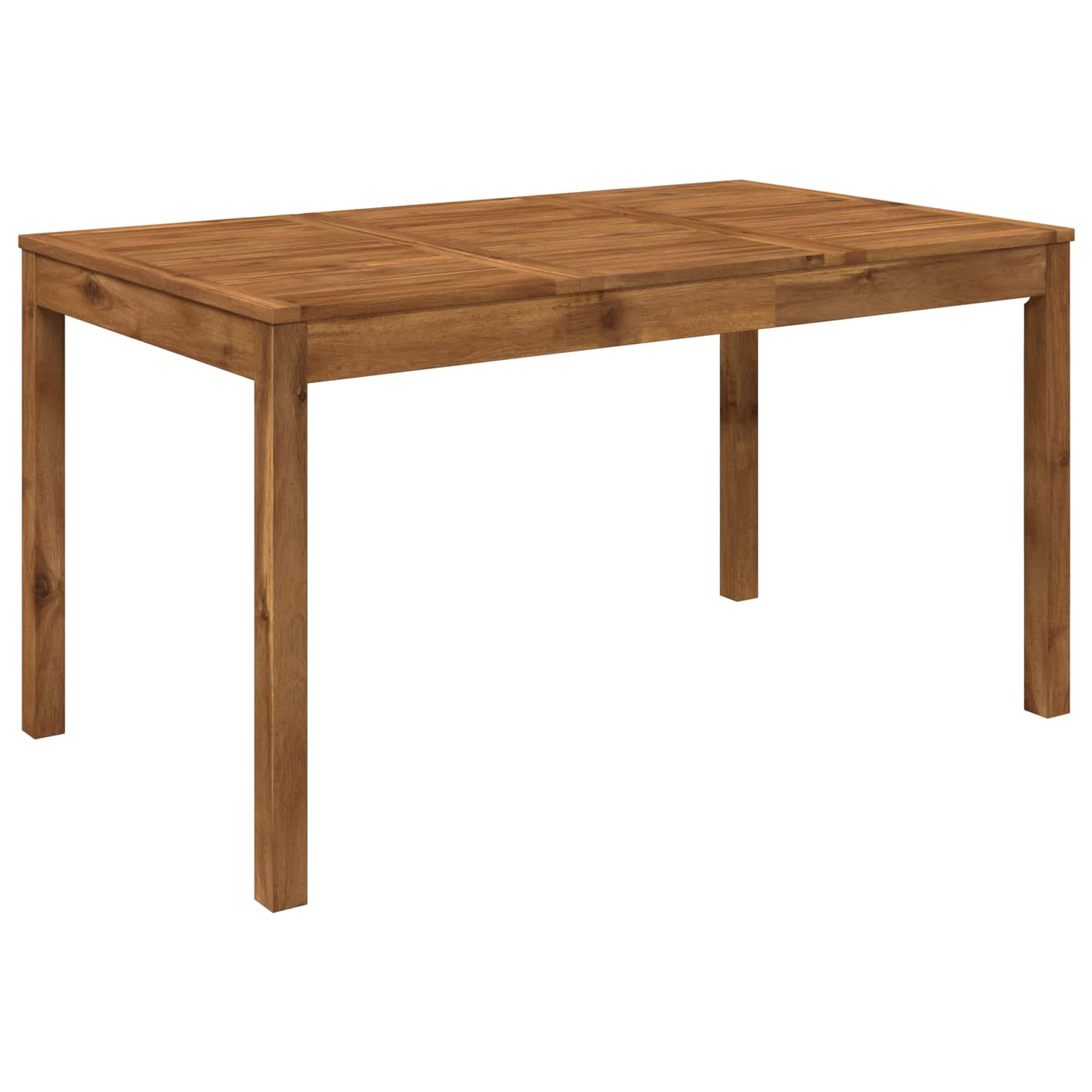 Outdoor Table Natural Wood 141x80.5x75cm