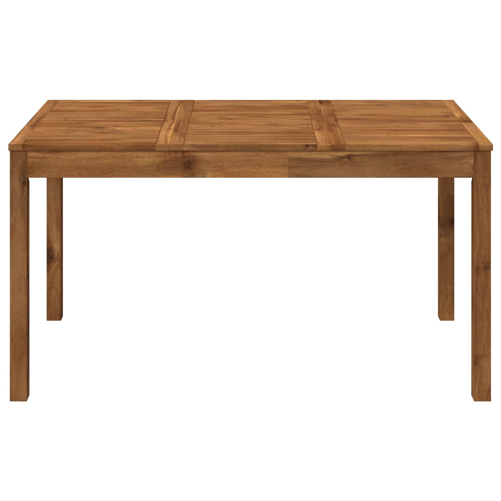 Outdoor Table Natural Wood 141x80.5x75cm