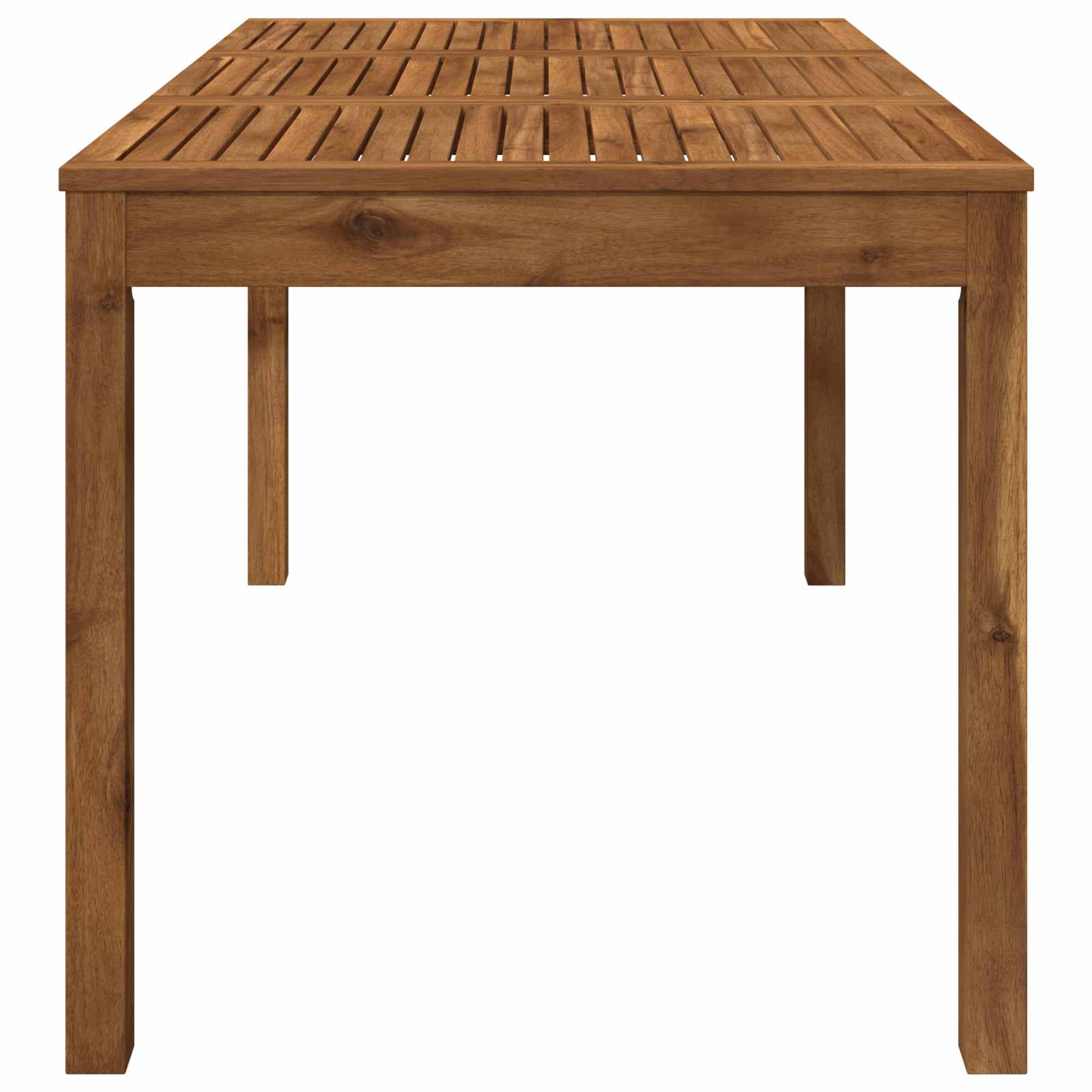 Outdoor Table Natural Wood 141x80.5x75cm
