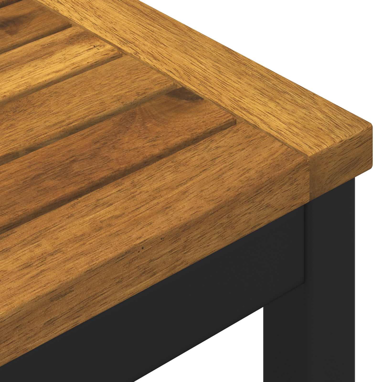 Outdoor Table Natural Acacia 110x108.5x75cm