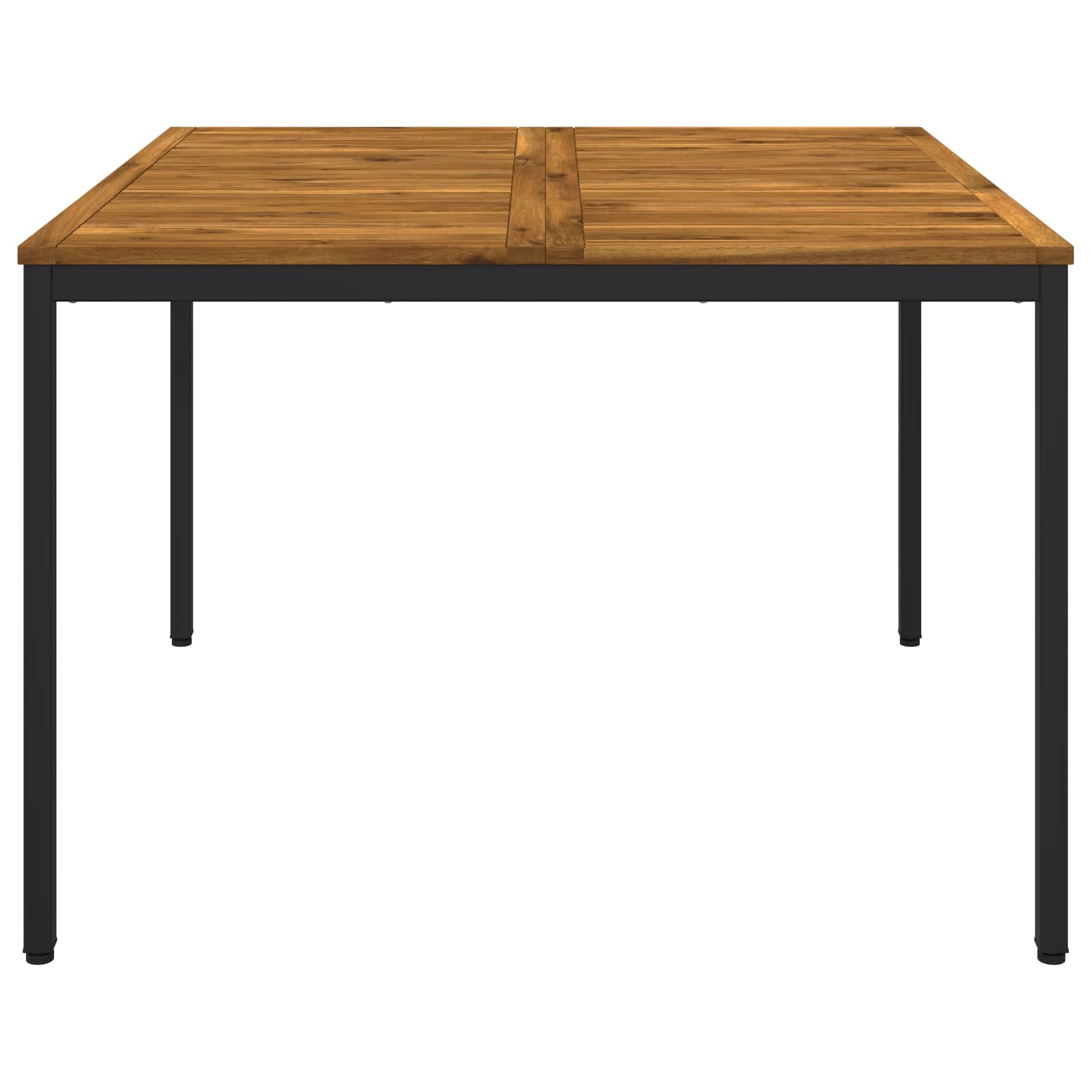 Outdoor Table Natural Acacia 110x108.5x75cm