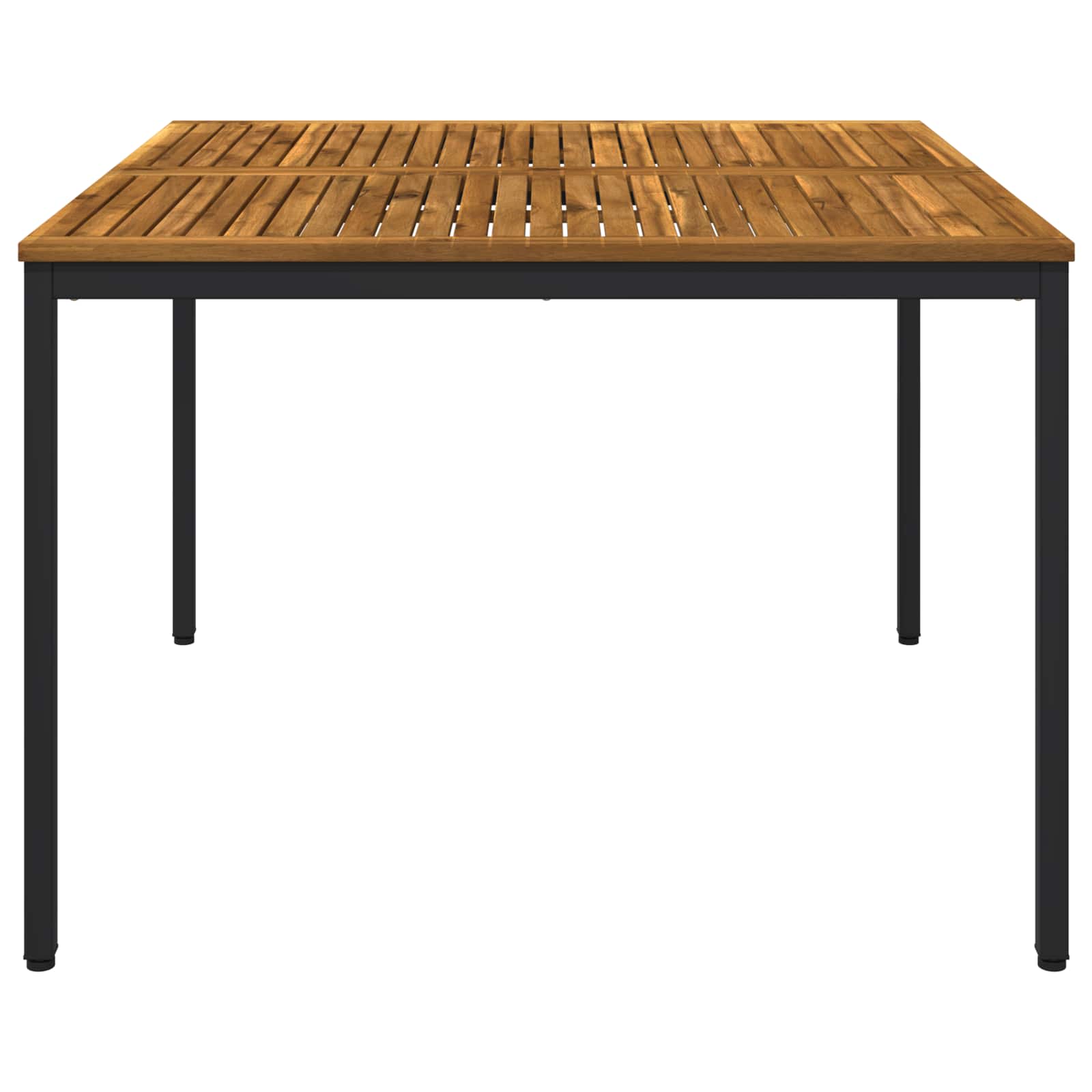 Outdoor Table Natural Acacia 110x108.5x75cm