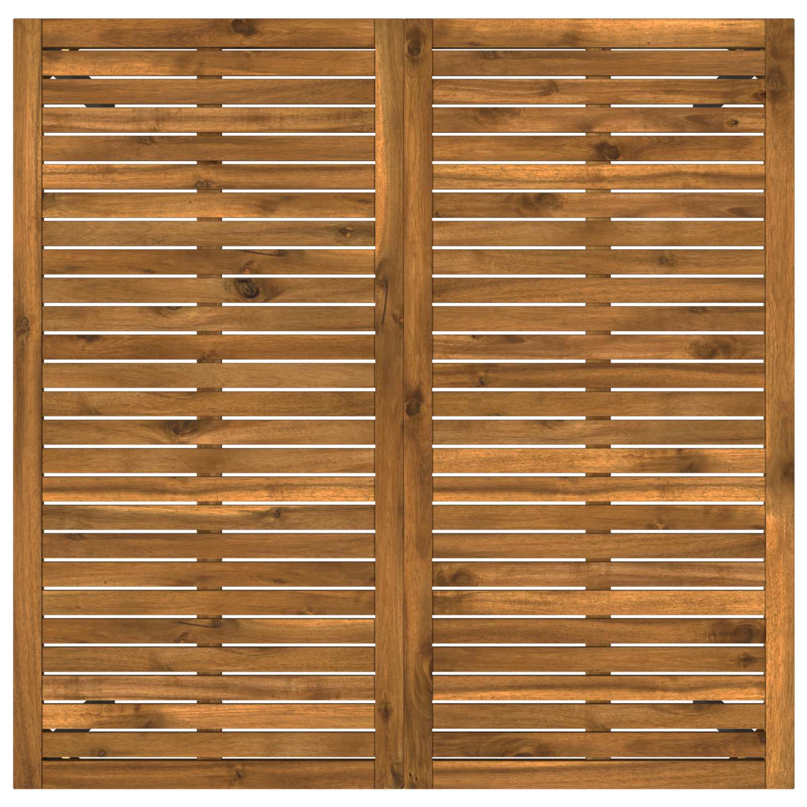 Outdoor Table Natural Acacia 110x108.5x75cm