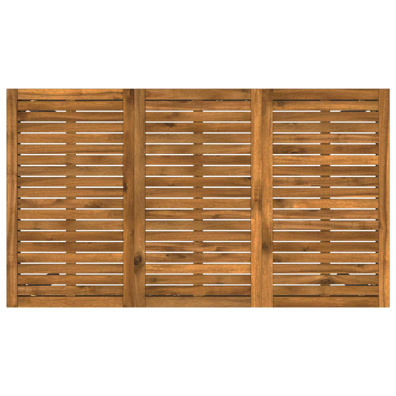 Outdoor Bar Table Natural Wood 141x80.5x105cm