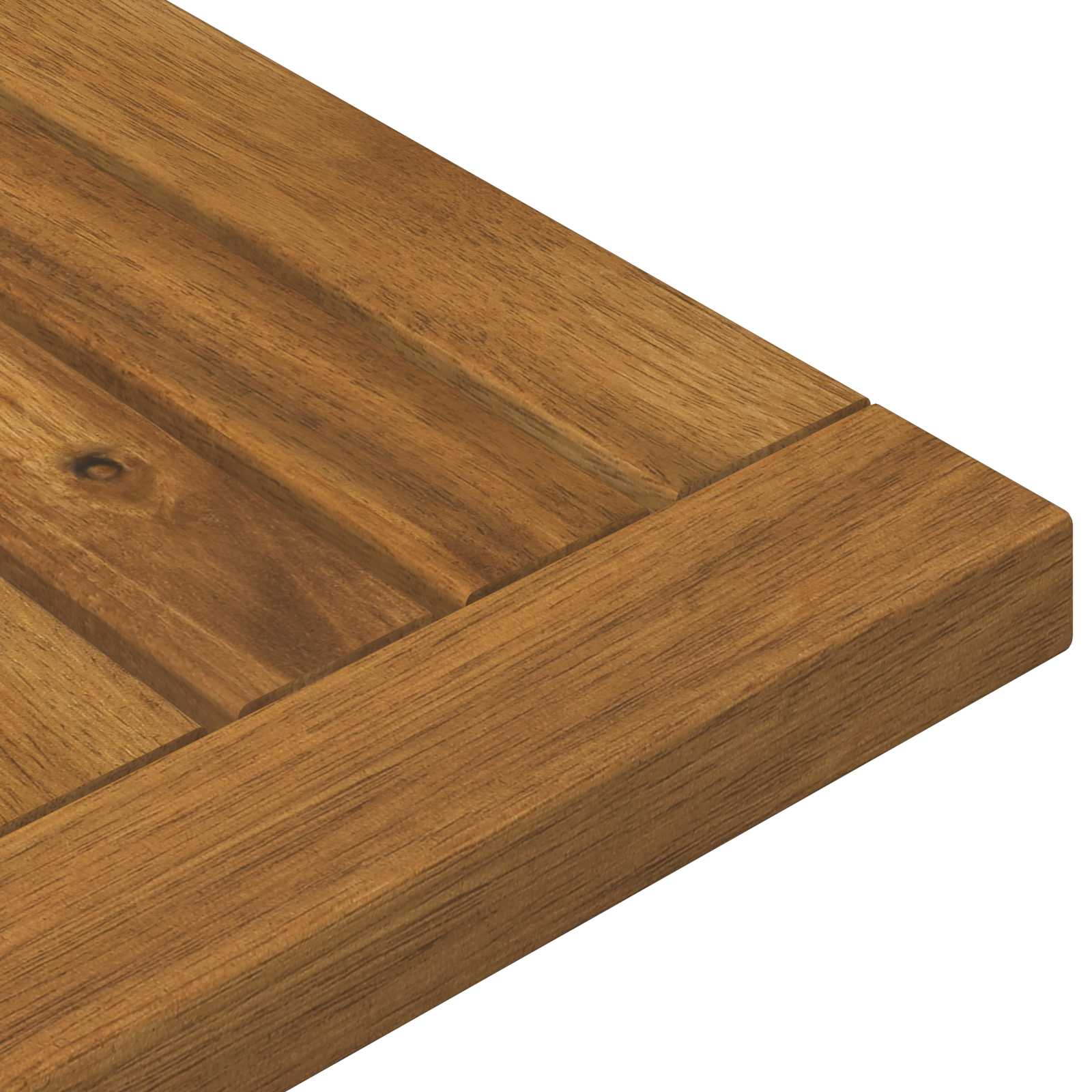 Rectangular Acacia Table Top Natural 68.5x49x2cm