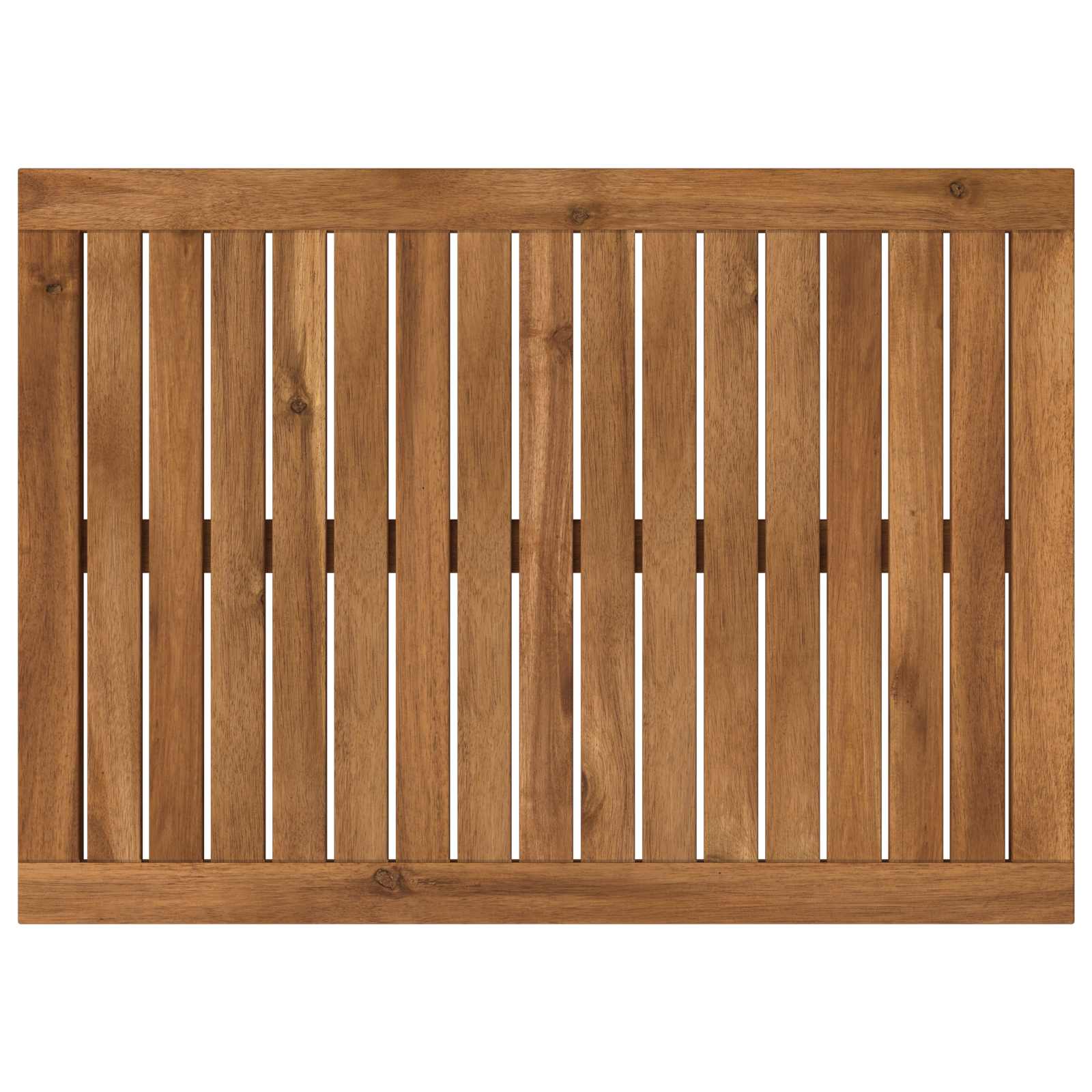 Rectangular Acacia Table Top Natural 68.5x49x2cm