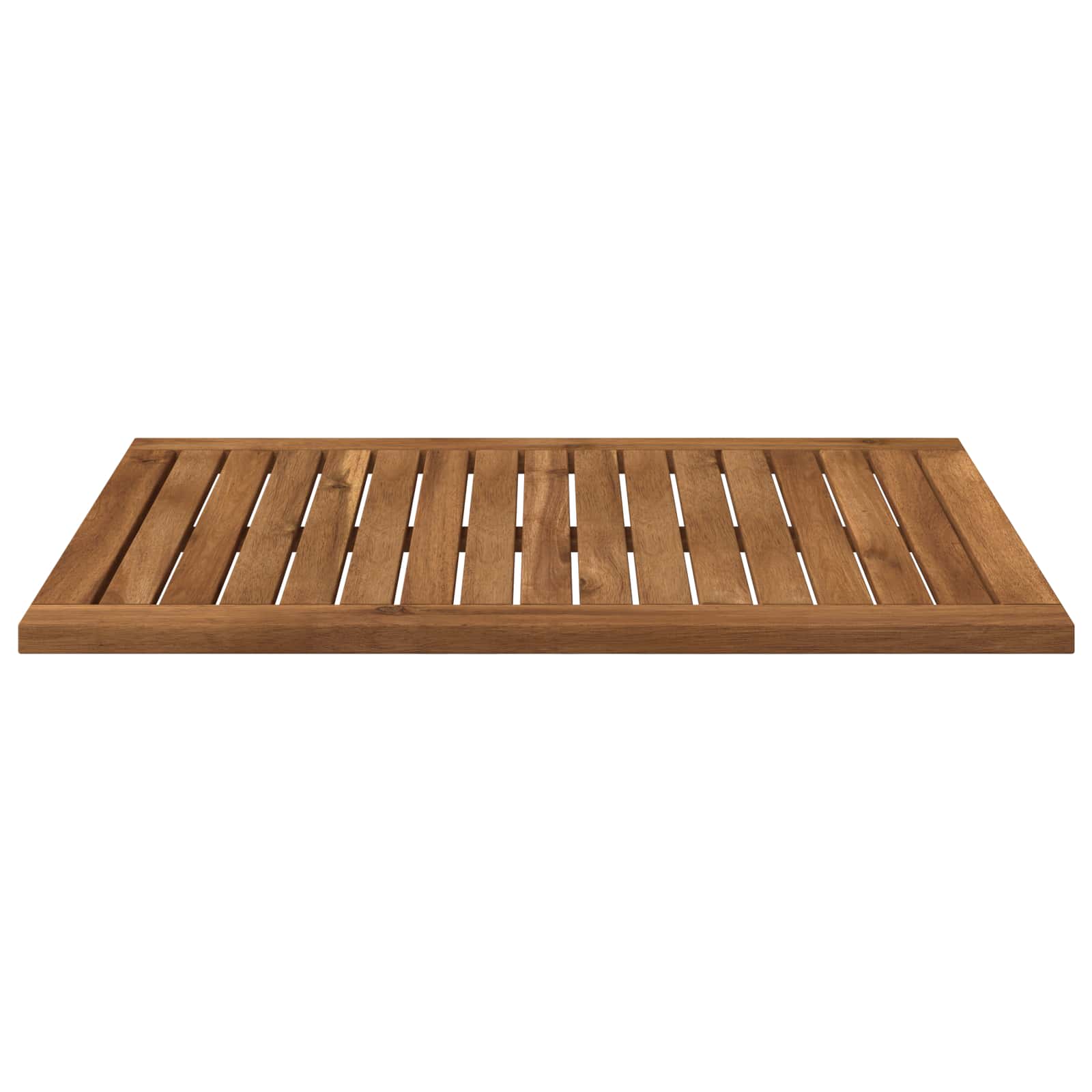 Rectangular Acacia Table Top Natural 68.5x49x2cm