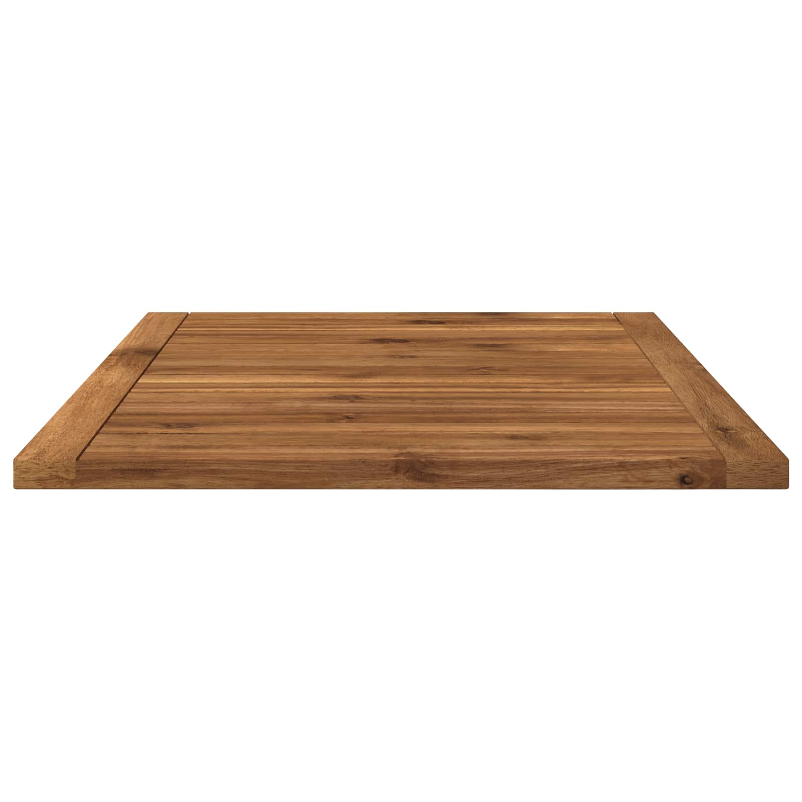 Rectangular Acacia Table Top Natural 68.5x49x2cm