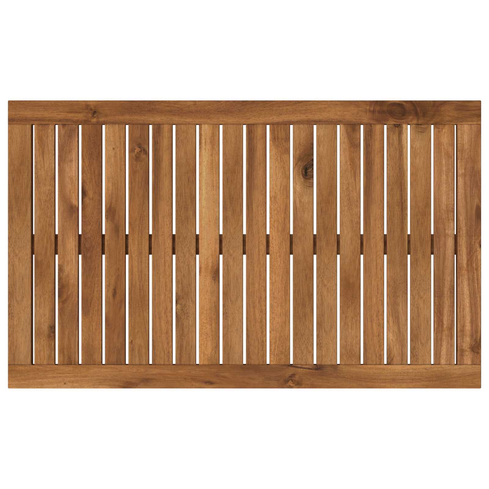 Rectangular Table Top Natural Wood 80.5x49x2cm