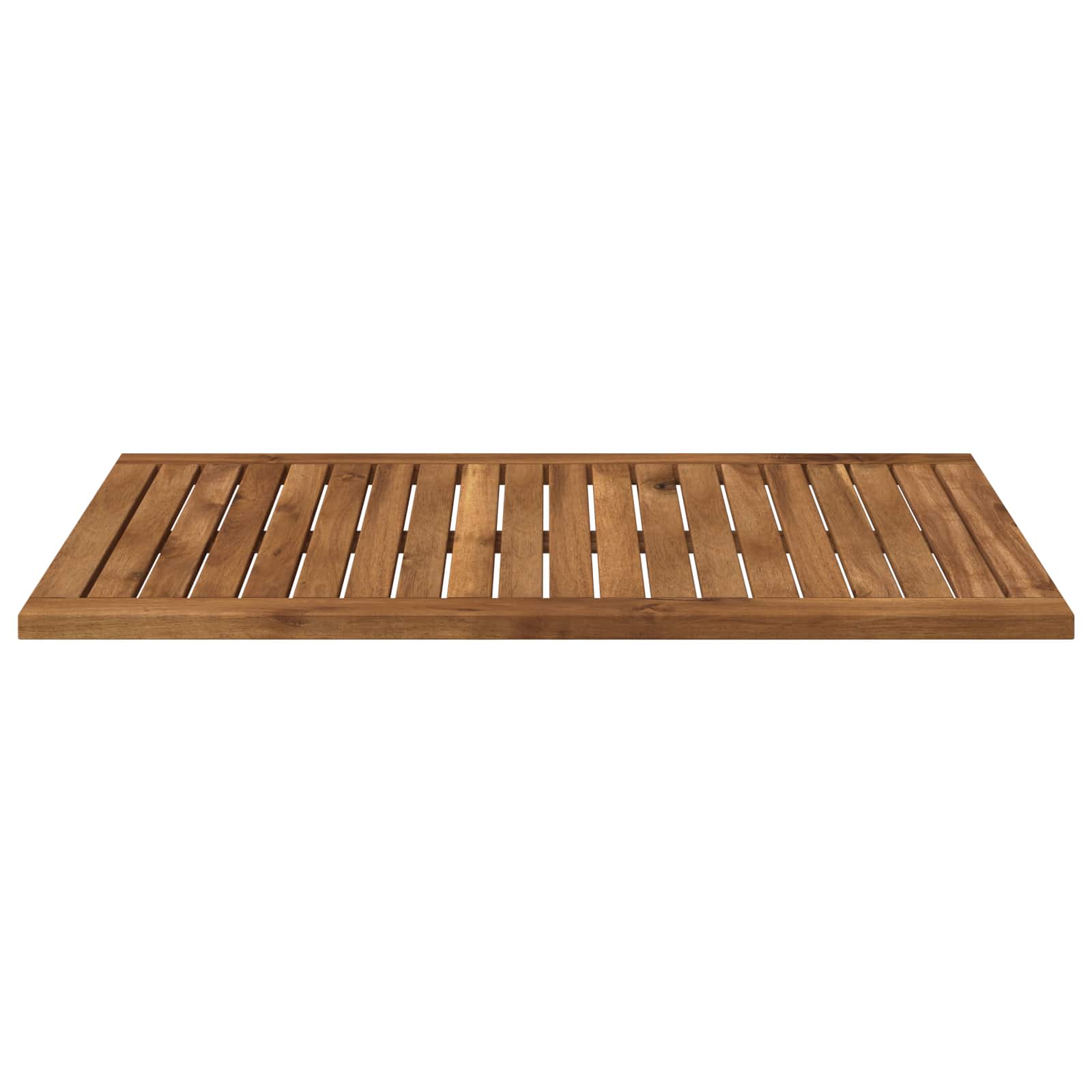Rectangular Table Top Natural Wood 80.5x49x2cm
